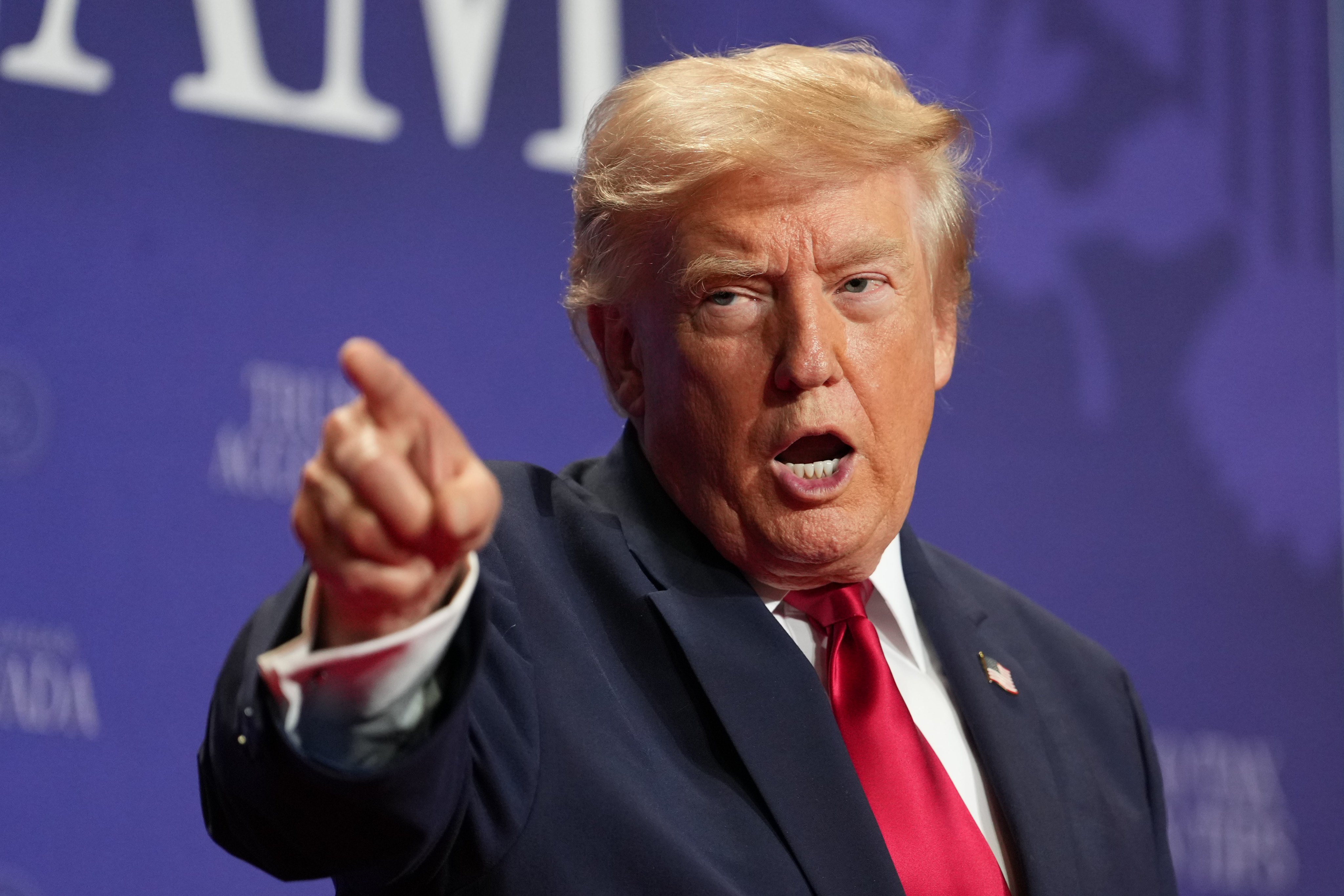 US President Donald Trump. At least 100 Hong Kong-based applicants have been affected by the indefinite postponement of US immigrant visa interviews worldwide. Photo: AP