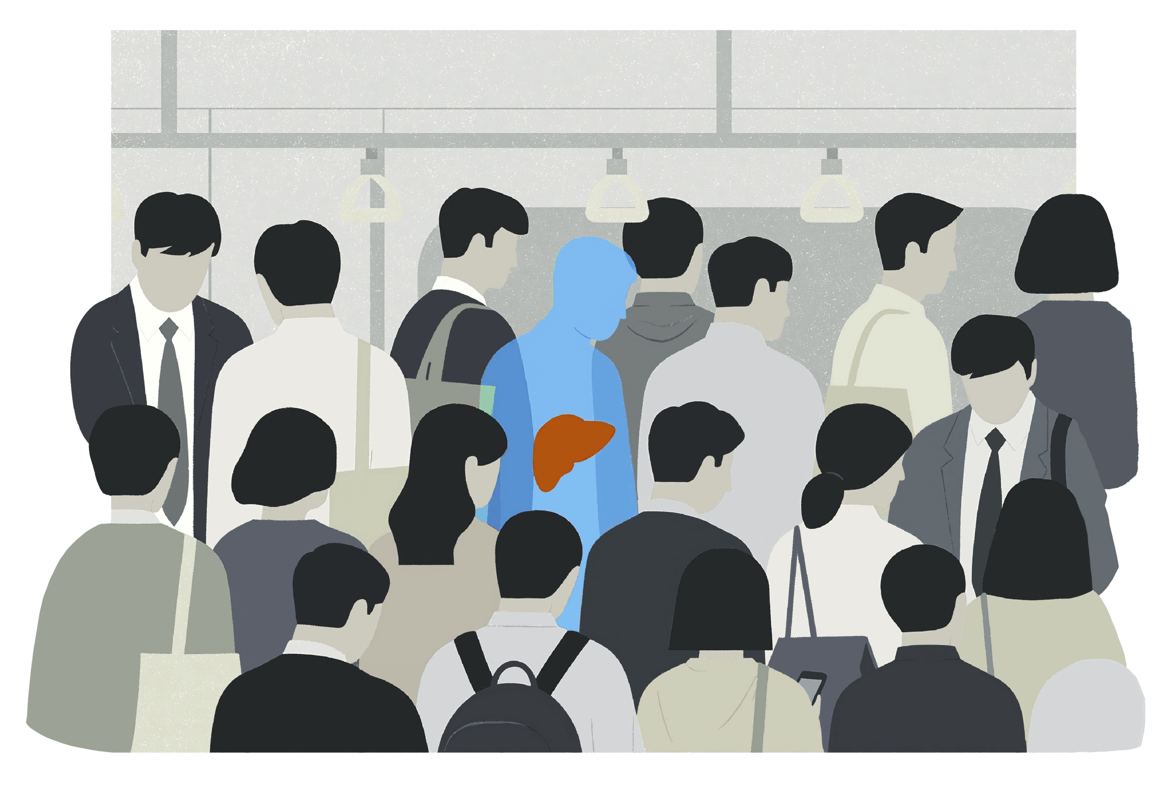 Hepatitis B is endemic in Hong Kong, affecting 5 per cent of the population. However, 40 per cent of those who have it are unaware they are infected. Illustration: Mario Cameira
