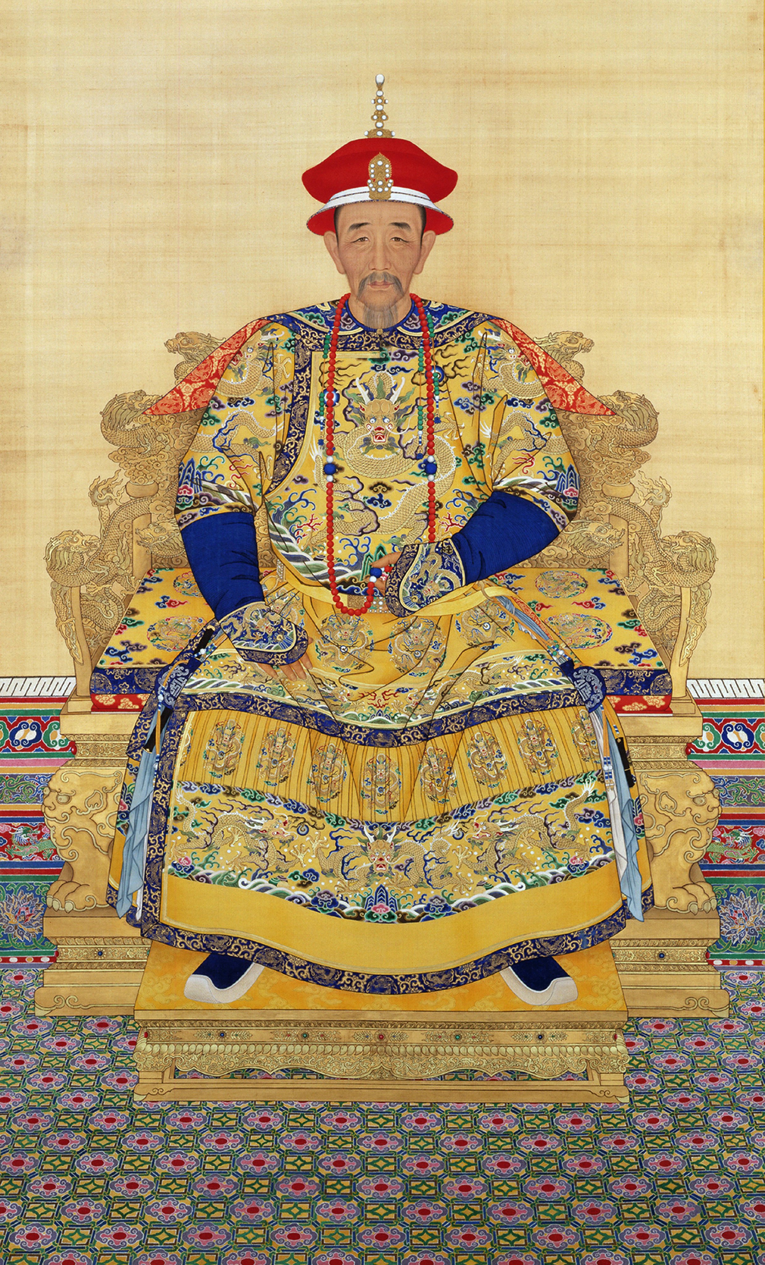Portrait of the Qing emperor Kangxi, (1661 - 1722). Color on silk. Palace Museum, Beijing, China. (Photo by VCG Wilson/Corbis via Getty Images) CREDIT: GETTY IMAGES