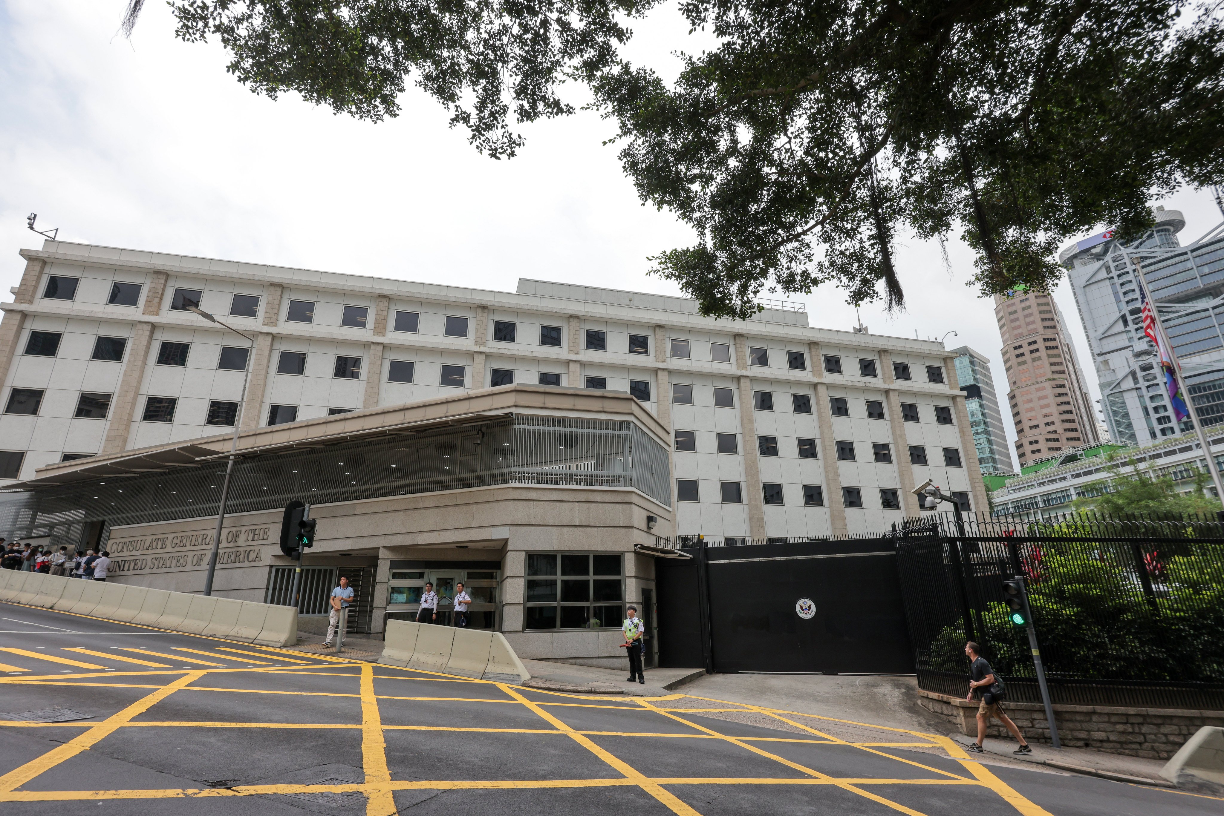 The US Consulate General in Hong Kong. Photo: Jelly Tse
