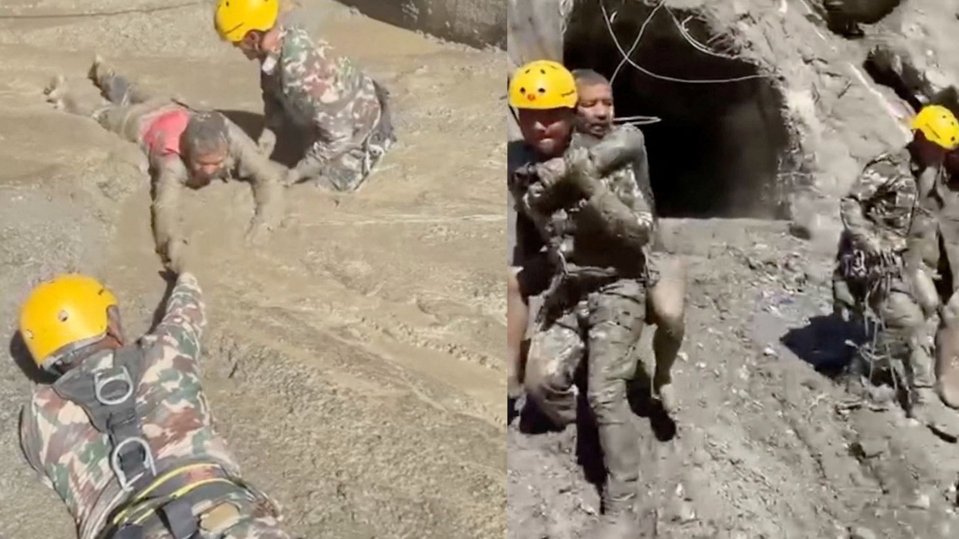 Nepal tunnel rescue