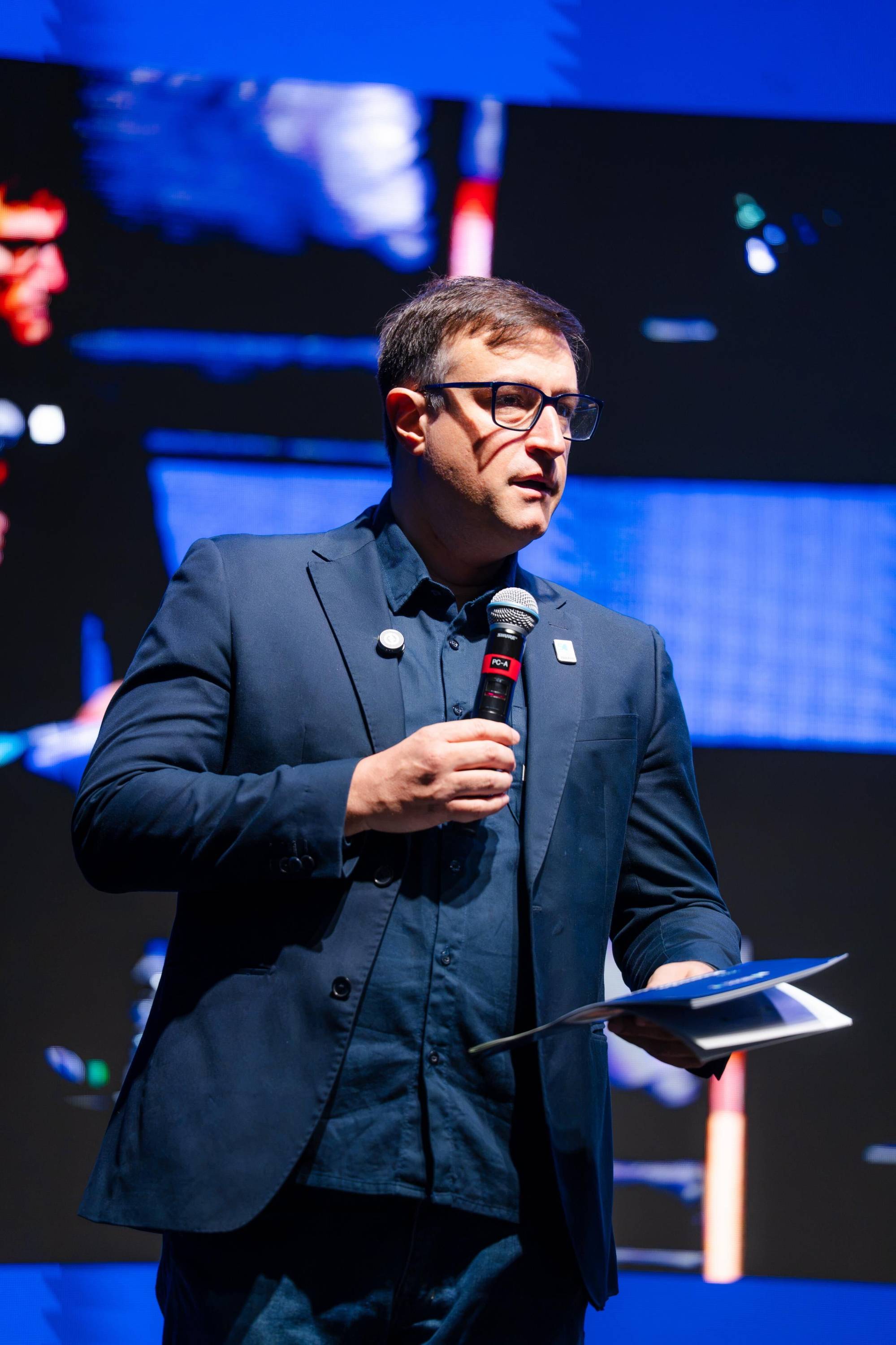 Pablo Silva Cesario, chief executive of the Brazilian Mining Institute, at the Exposibram mining congress. Photo: IBRAM/Handout Pablo Silva Cesario, chief executive of the Brazilian Mining Institute, at the Exposibram mining congress. Photo: IBRAM/Handout