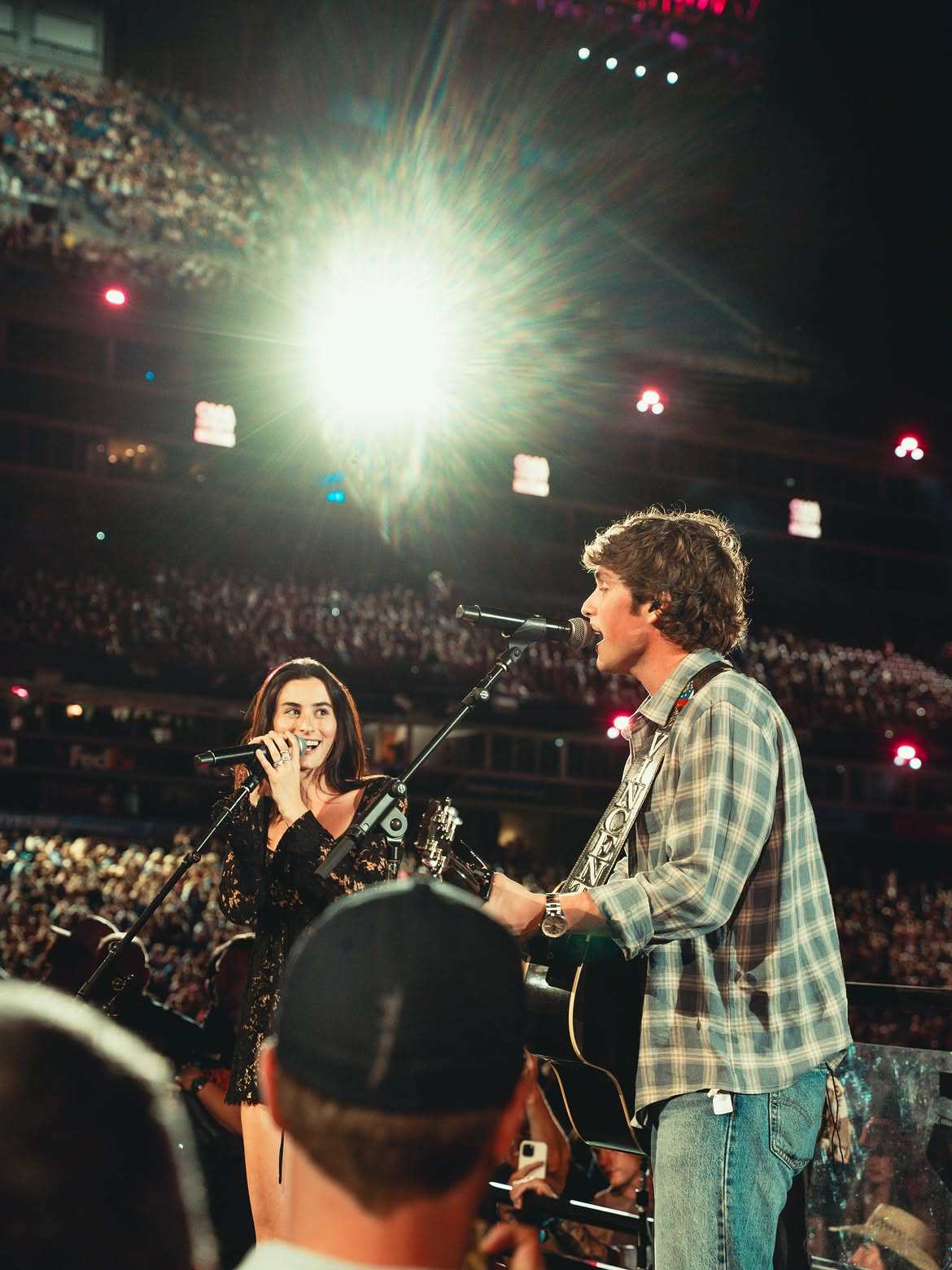 Country artists Stella Lefty and Vincent Mason have been dating for about six months. Photo: @vincentmason/Instagram