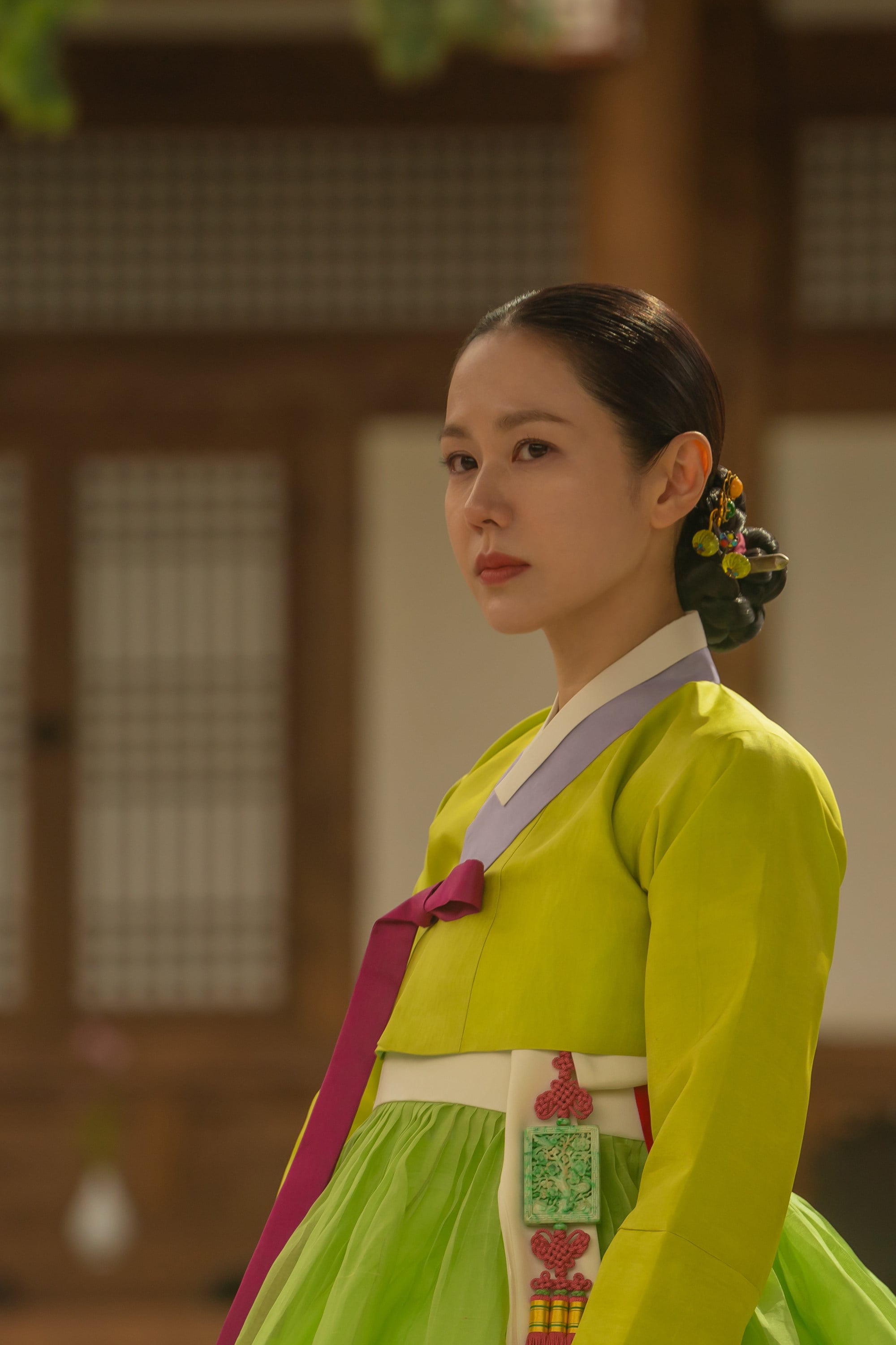 Son Ye-jin as aristocrat Lady Cho in a still from period drama The Scandal, streaming on Netflix from September 18. Photo: Jun Hea-sun/Netflix