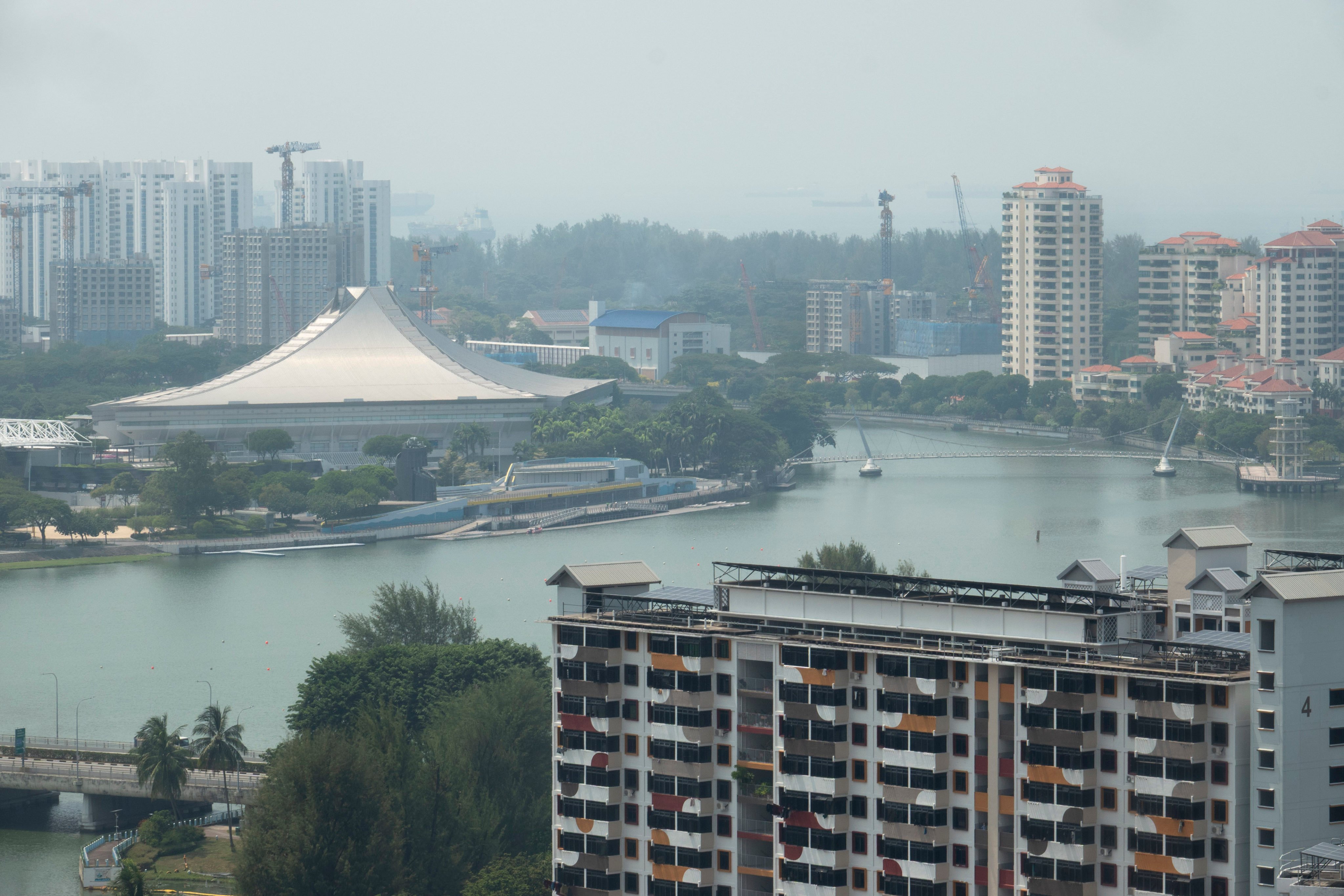 A city view of Singapore on Tuesday. About 80 per cent of Singaporeans live in public housing. Photo: Xinhua