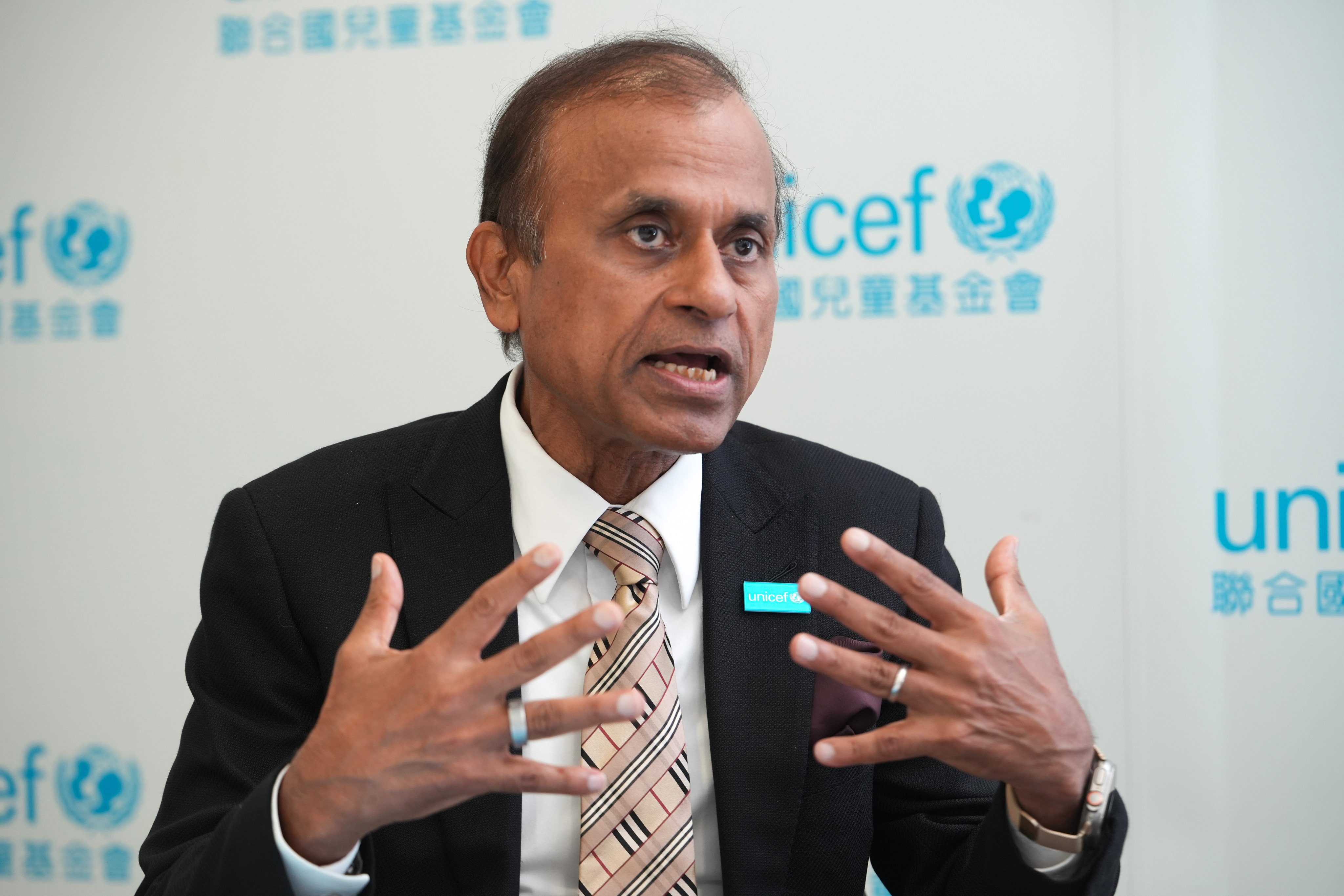 Siddharth Chatterjee now serves as an honorary adviser to the Hong Kong Committee for Unicef. Photo: Sun Yeung