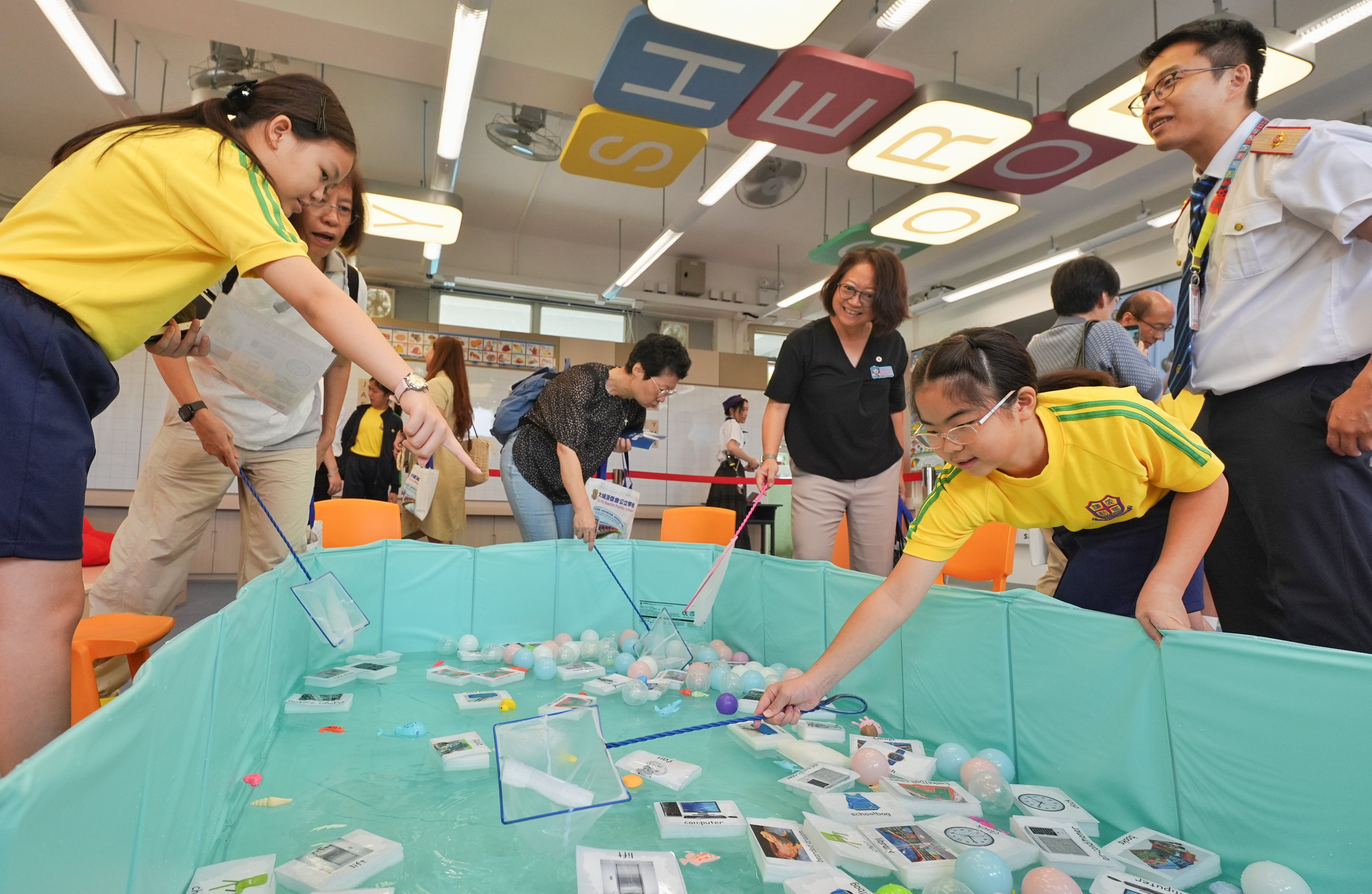The Education Bureau spent HK$43.6 million refurbishing classrooms, toilets, the assembly hall and basketball court, as well as replacing electrical and air-conditioning systems. Photo: Elson Li