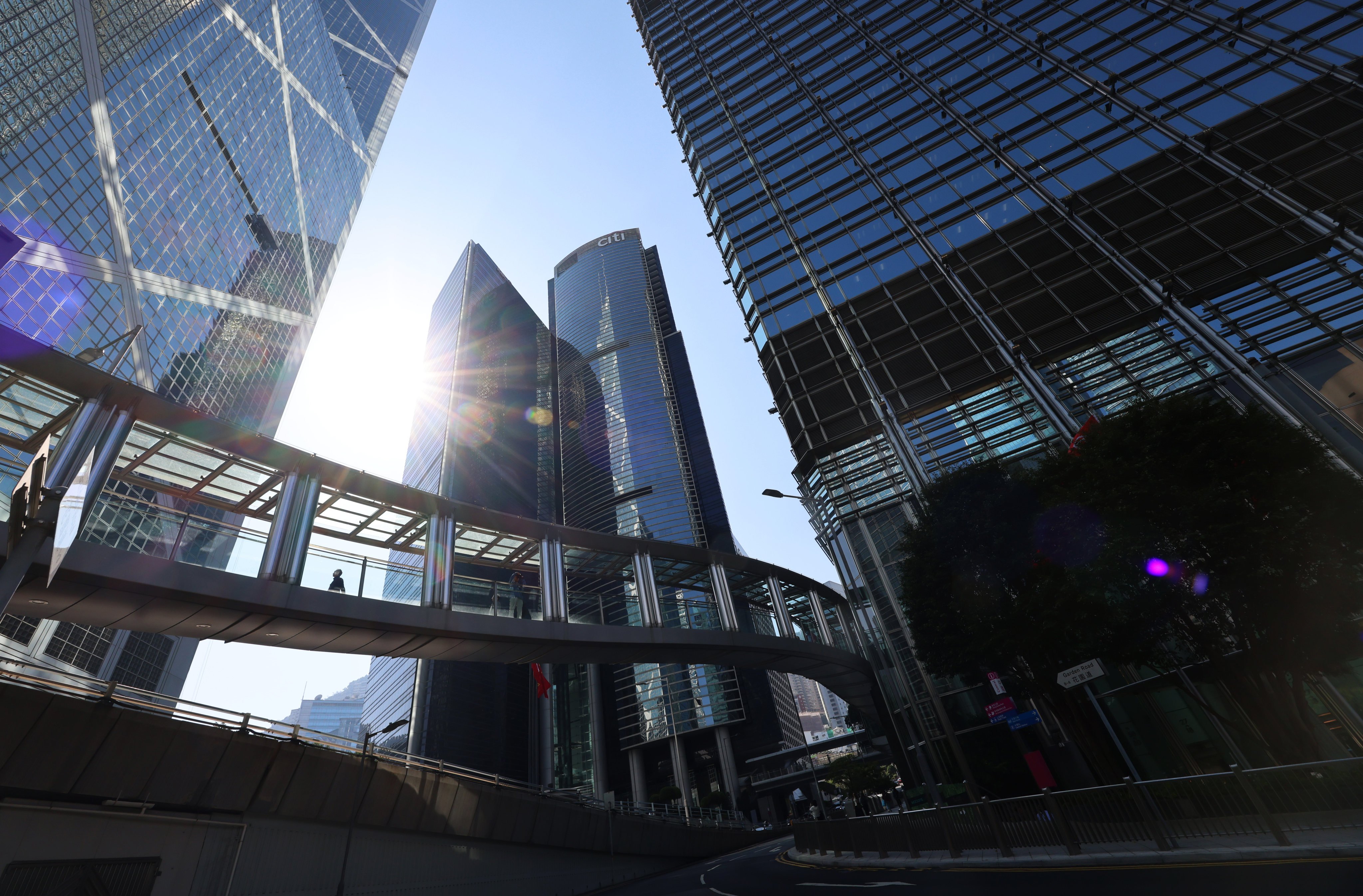 Commercial buildings in Central, Hong Kong. Photo: Jelly Tse