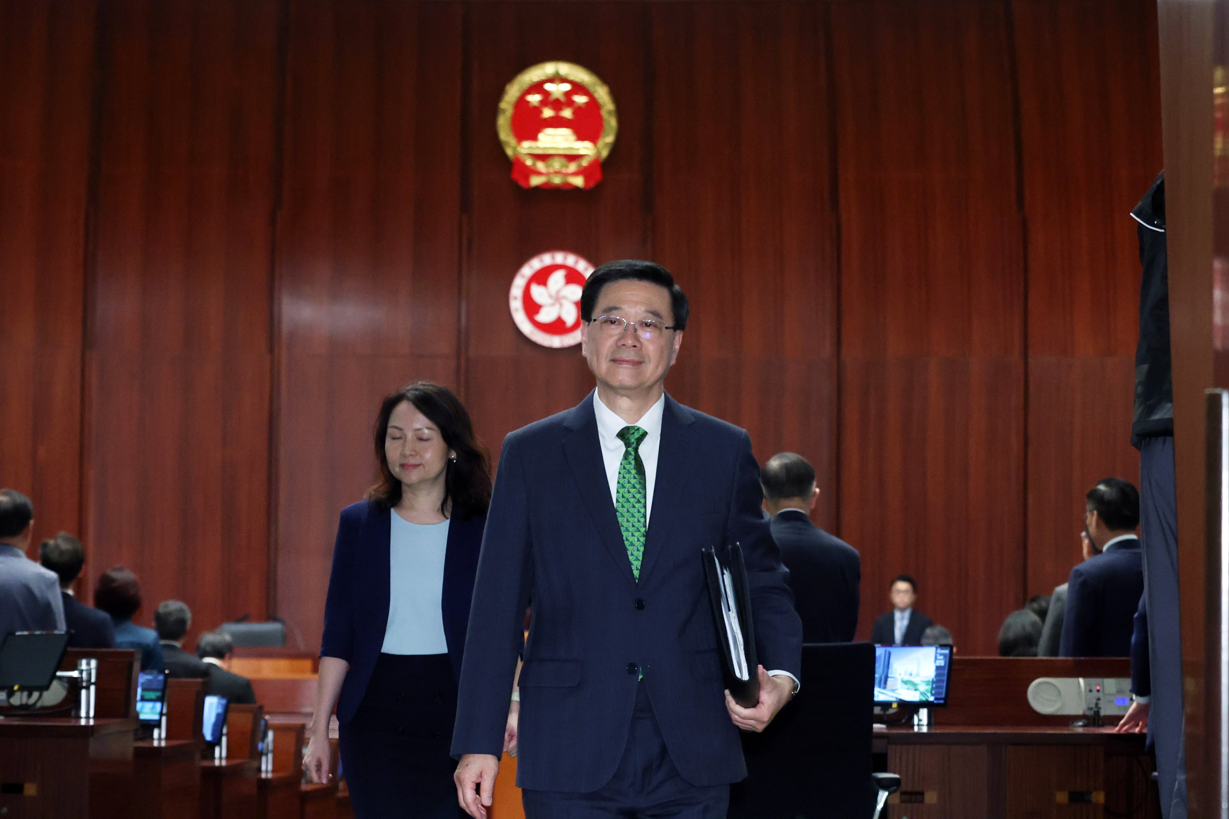 Chief Executive John Lee Ka-chiu. Photo: Dickson Lee