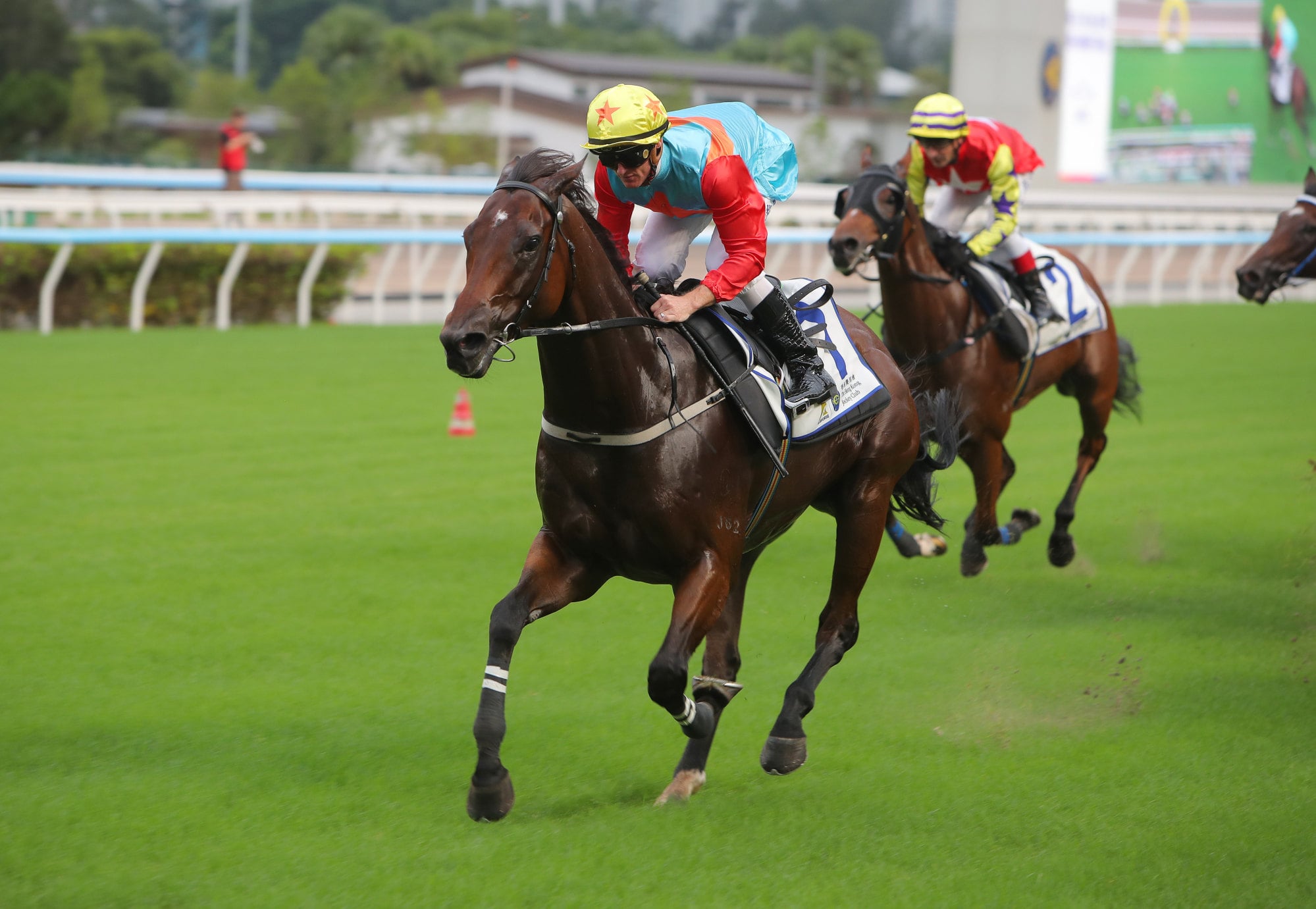 Zac Purton has Ka Ying Rising under a hold in his latest trial triumph.