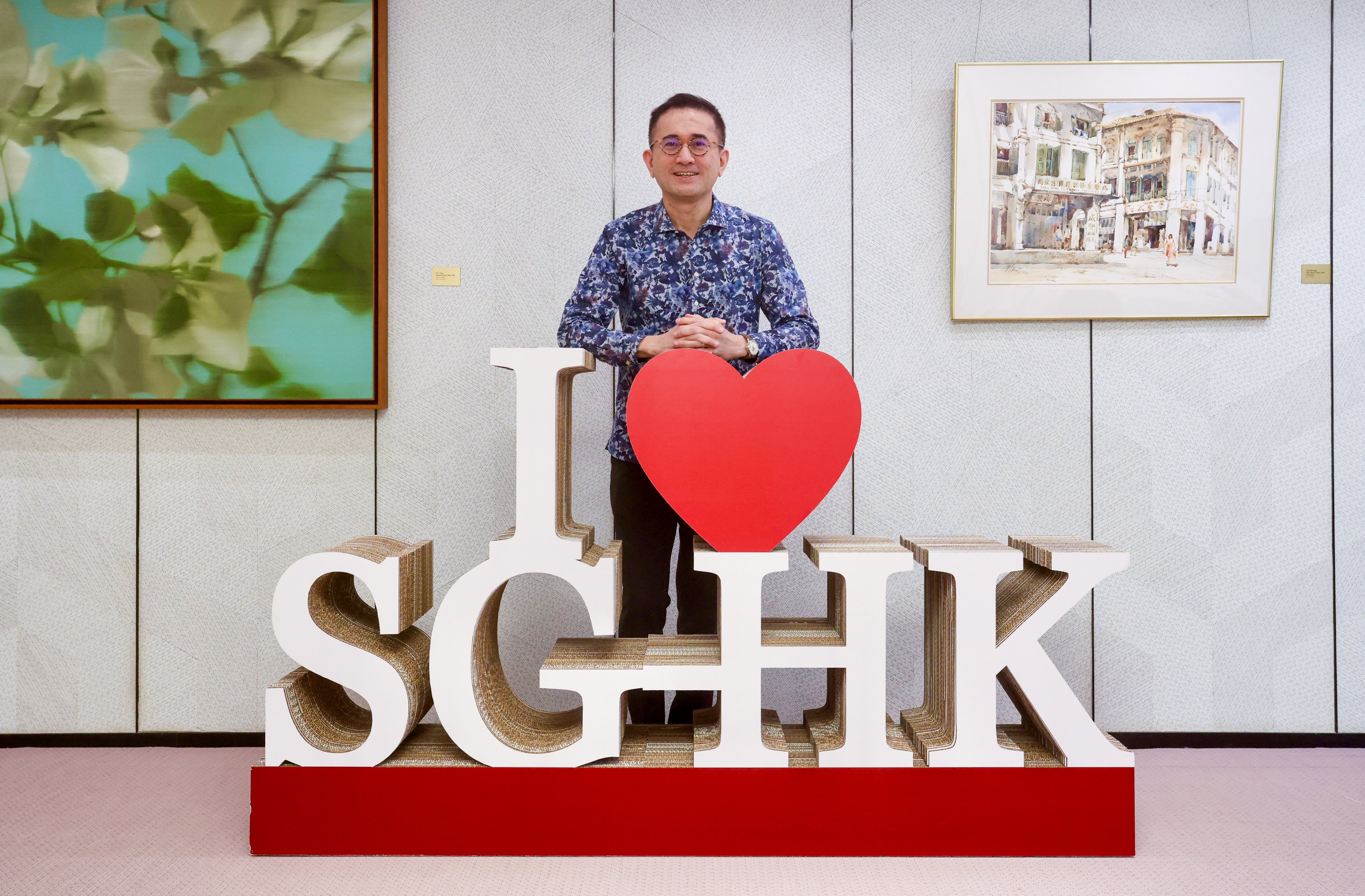 Singapore Consul General Eric Teo at his office in Admiralty. Photo: Jonathan Wong
