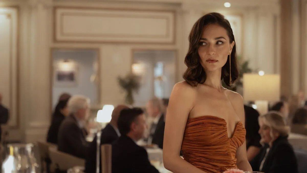 Elizaveta Neretin plays Ukrainian double agent Oleksandra in Taylor Sheridan’s Lioness. Photo: Handout
