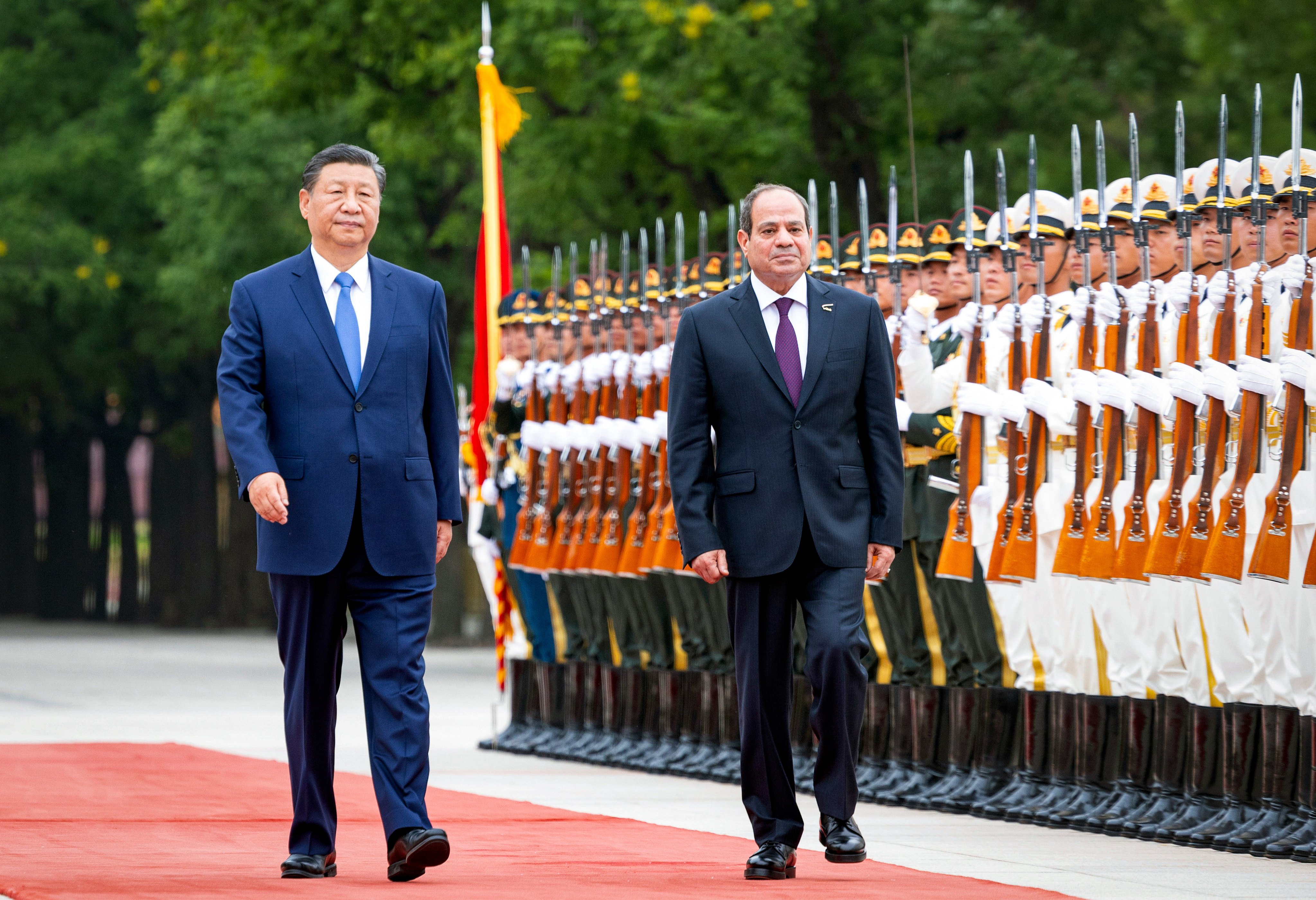 Chinese President Xi Jinping will once again meet Egyptian President Abdel Fattah el-Sisi when he arrives in Cairo this week following his trip to Kyrgyzstan for the Shanghai Cooperation Organisation summit. Photo: Xinhua
