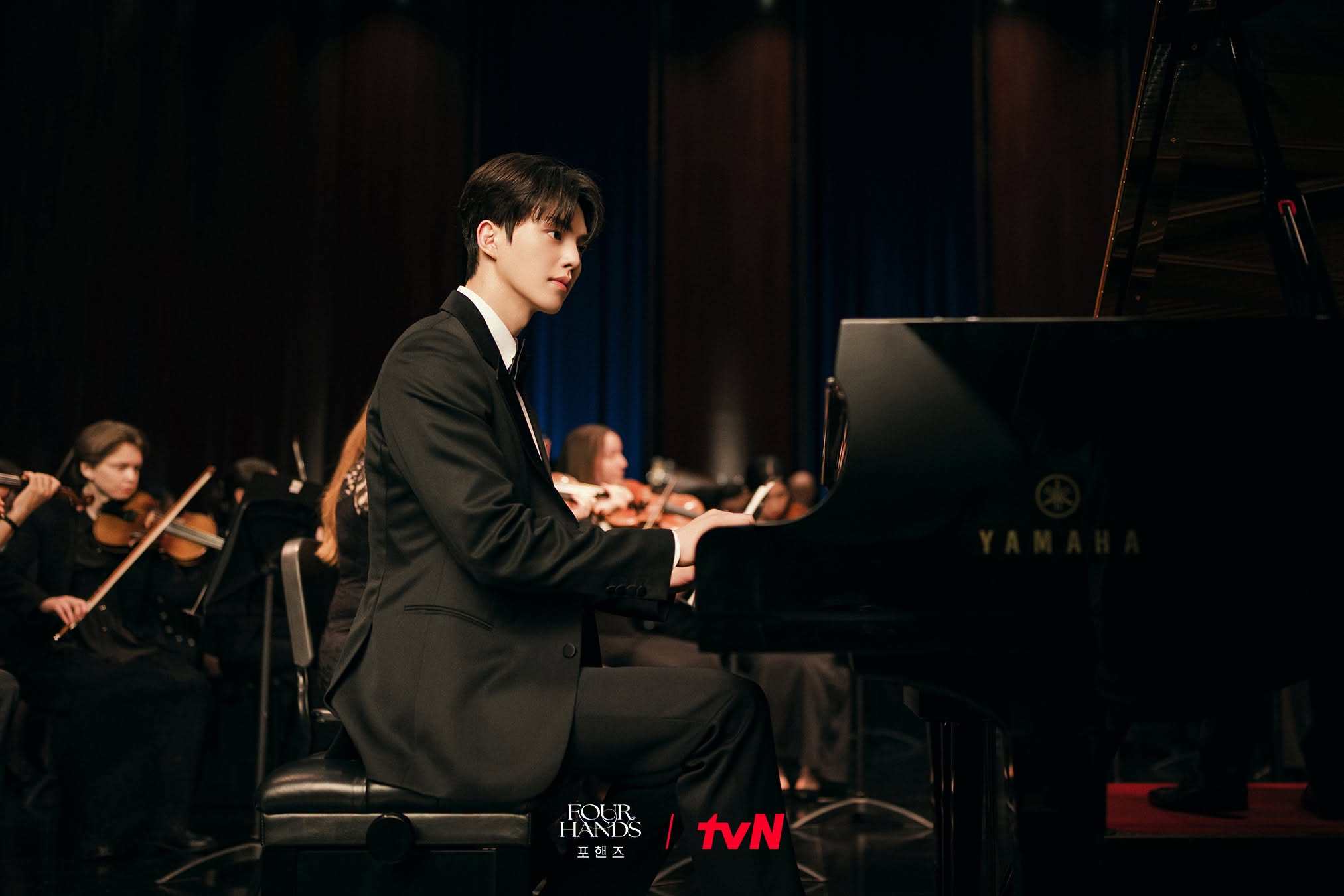 Song Kang in a still from Netflix K-drama Four Hands, Two Sonatas.