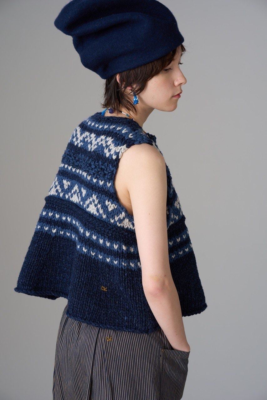 Japanese label 45R’s unique yarn-dyeing techniques preserve the natural bounce and fluid movement of its indigo garments. Photo: Handout