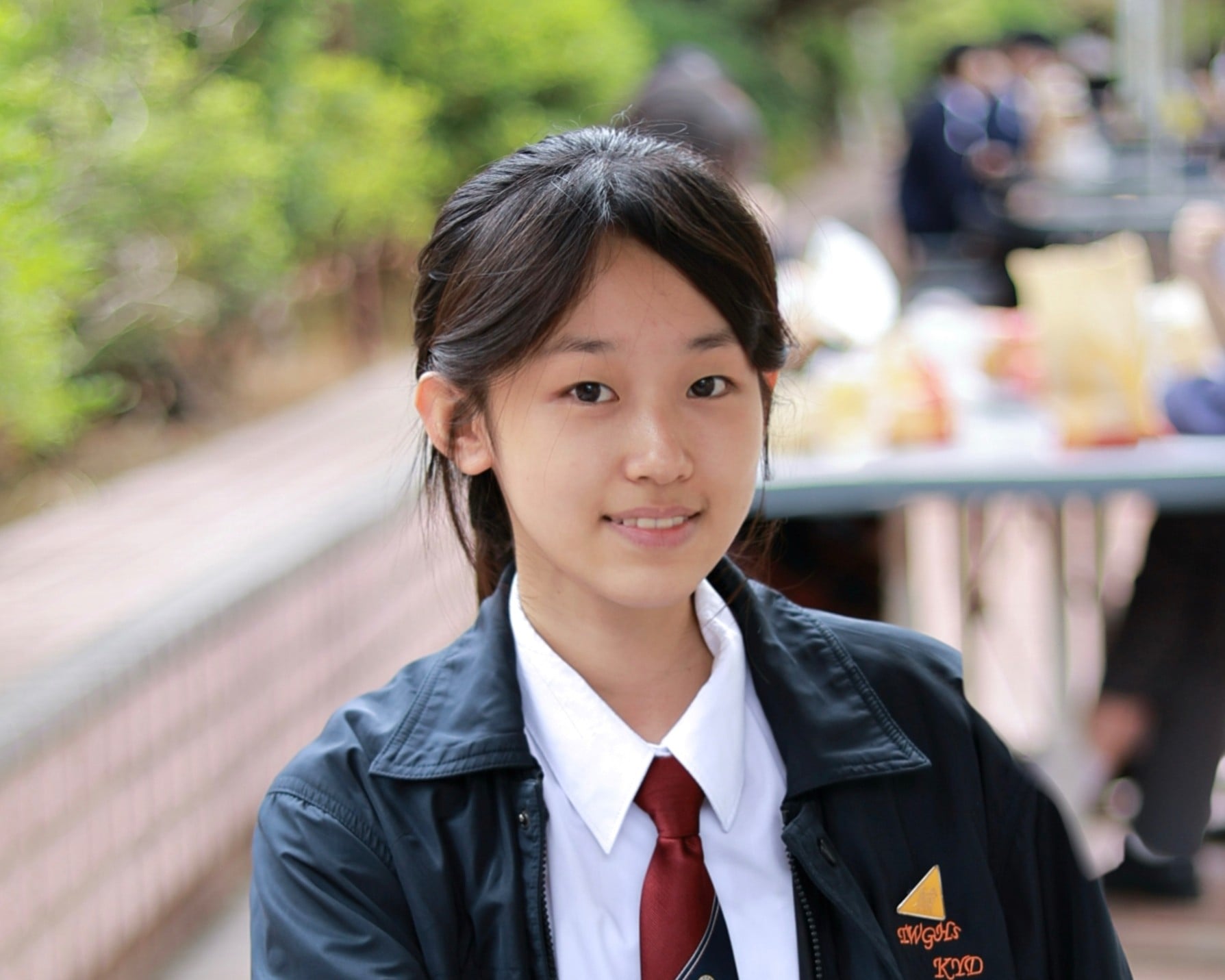 Jaden Zhao is a Form Five student at TWGHs Kap Yan Directors’ College. She lives in mainland China and attends school in Hong Kong. Photo: Handout