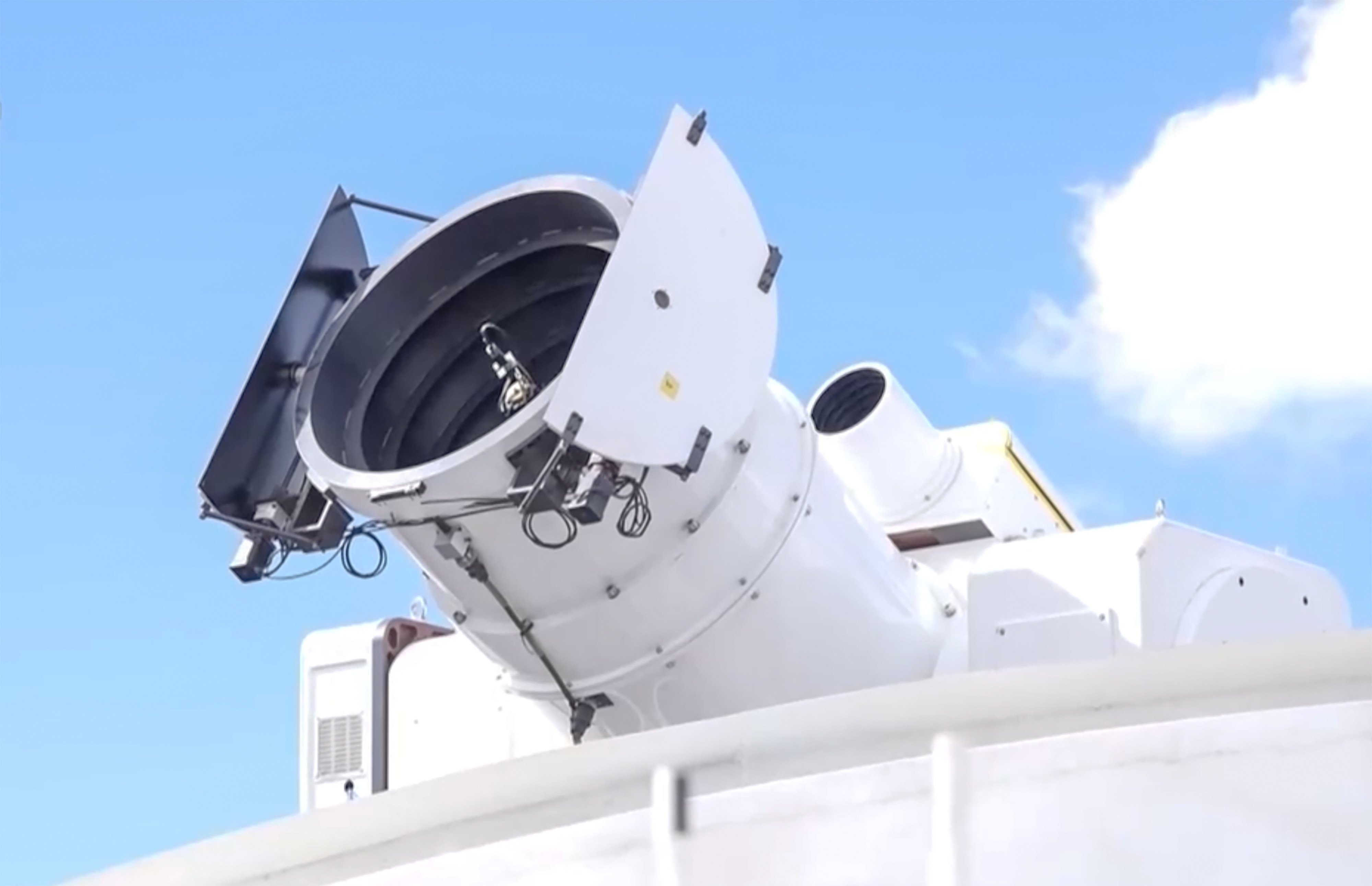 A Chinese team used telescopes in Yunnan province and an experimental satellite for the project. Photo: CCTV