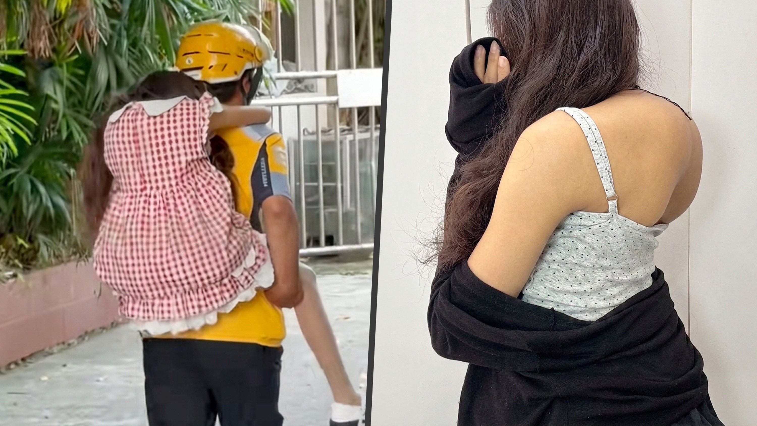A Chinese woman’s fundraising journey for scoliosis surgery through her boyfriend’s delivery work highlights online visibility as a lifeline and subject of public scrutiny. Photo: SCMP composite/Douyin