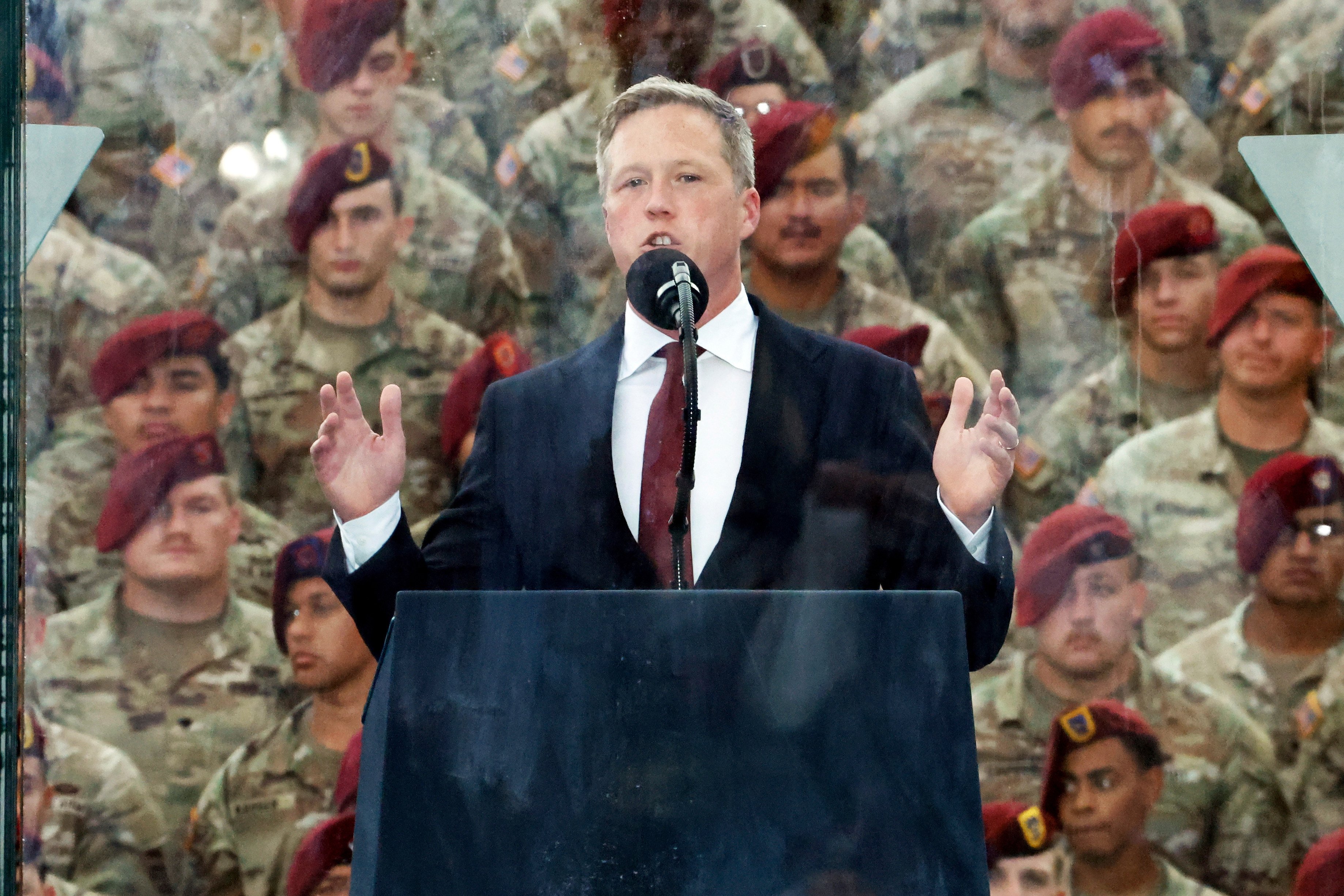 Dan Driscoll's departure is the latest in a series of resignations and firings within the US military. Photo: AP