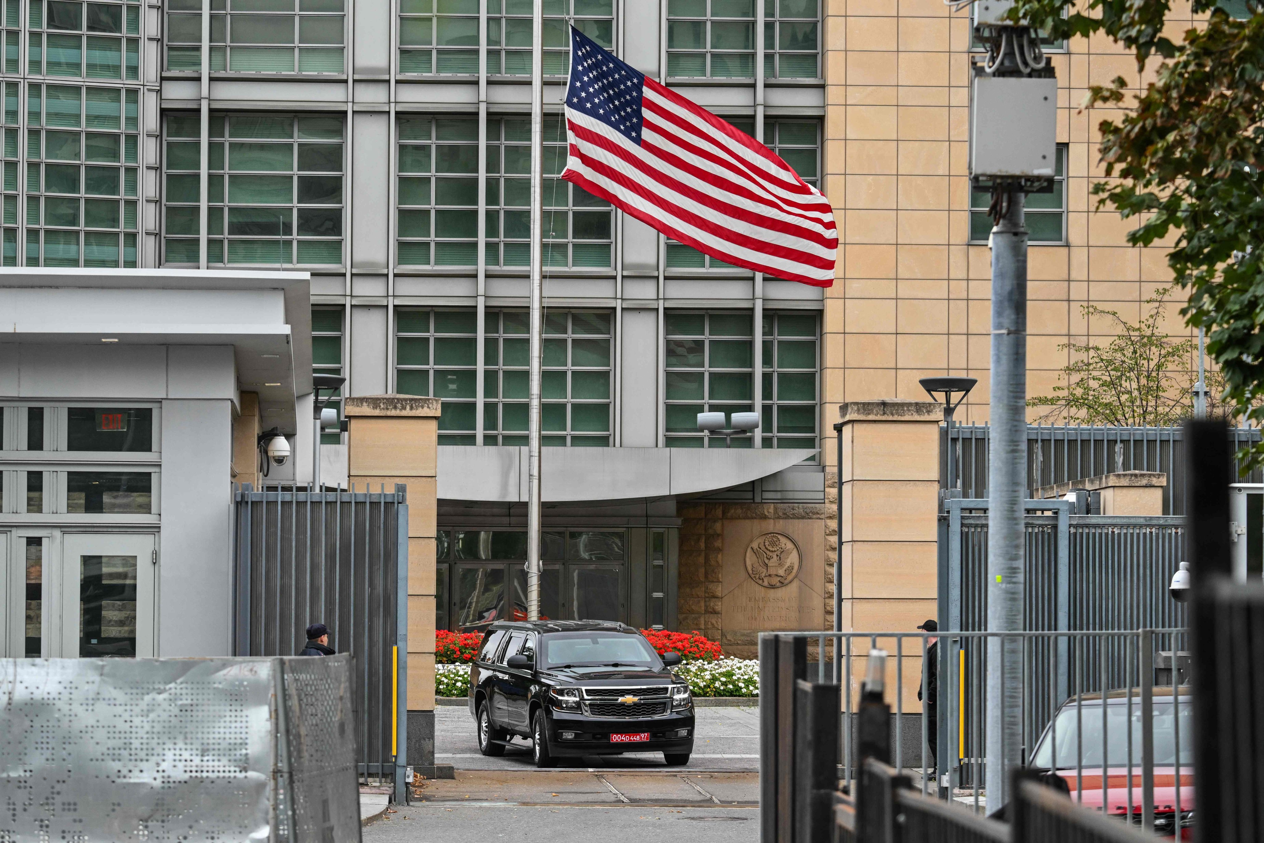 The US embassy in Moscow. Photo: AFP