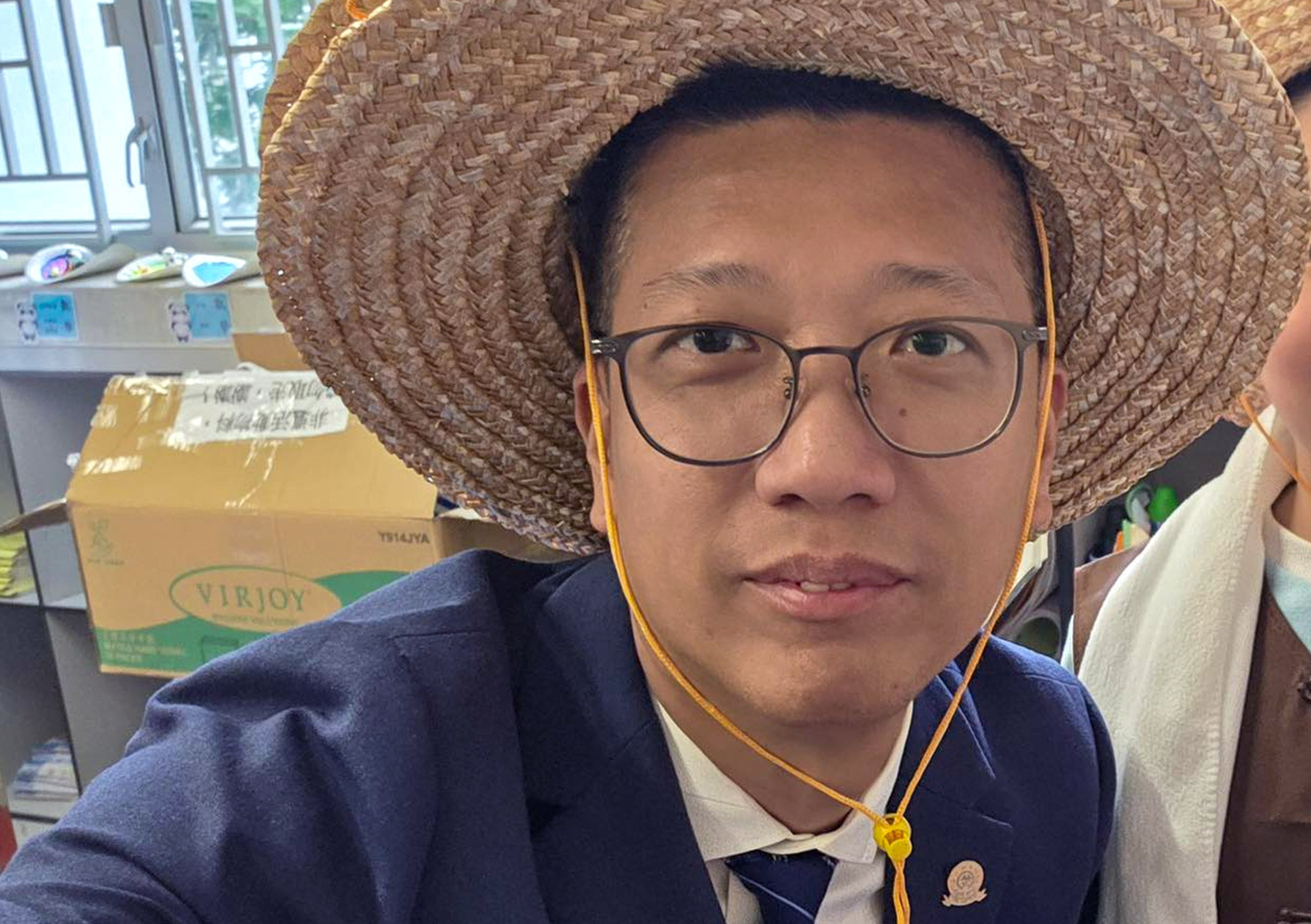 Former principal Lee Cheuk-hing was fired after his controversial behaviour was caught on camera. Photo: Handout