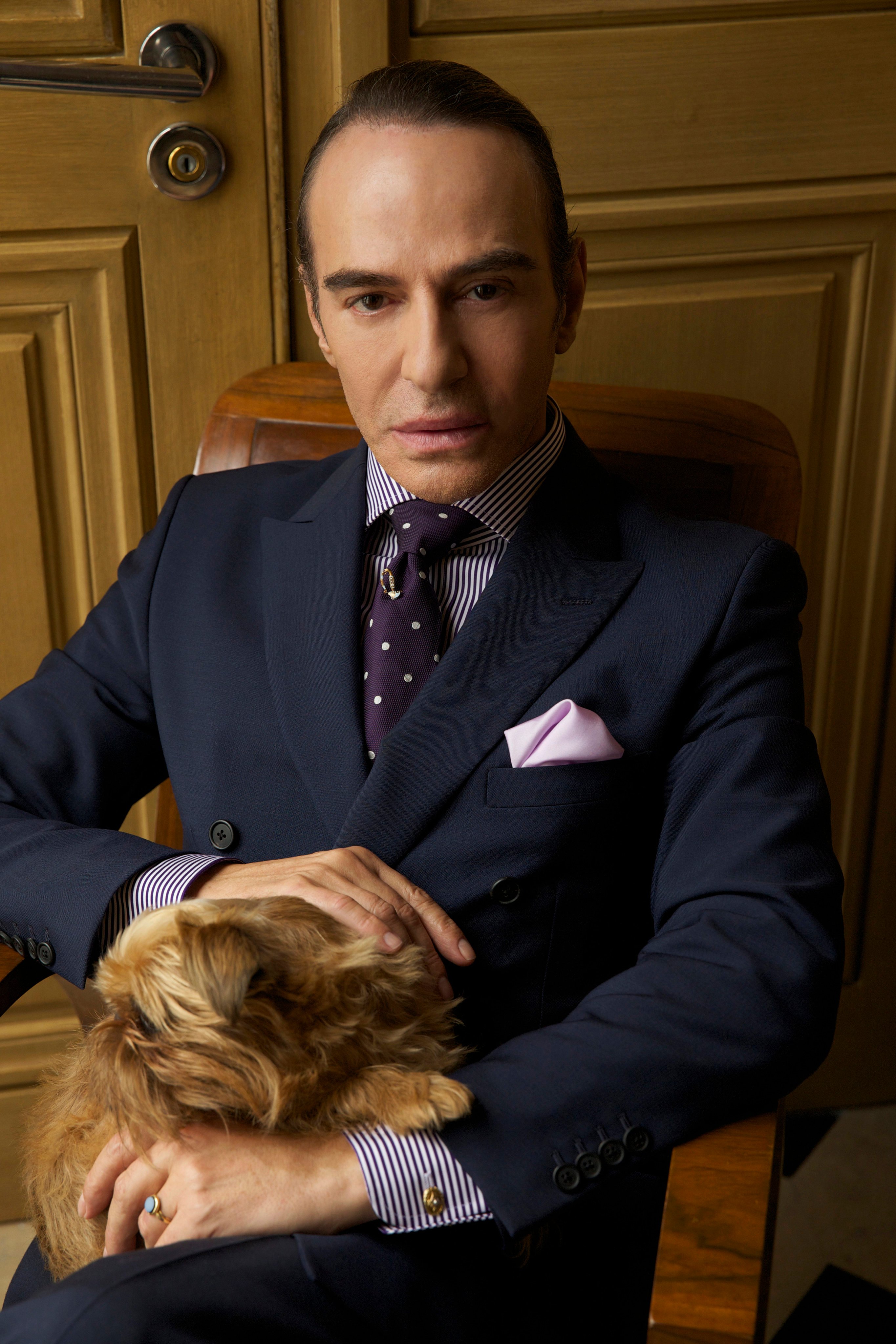 British fashion designer John Galliano. Photo: AP / Maison Martin Margiela / Patrick Demarchelier