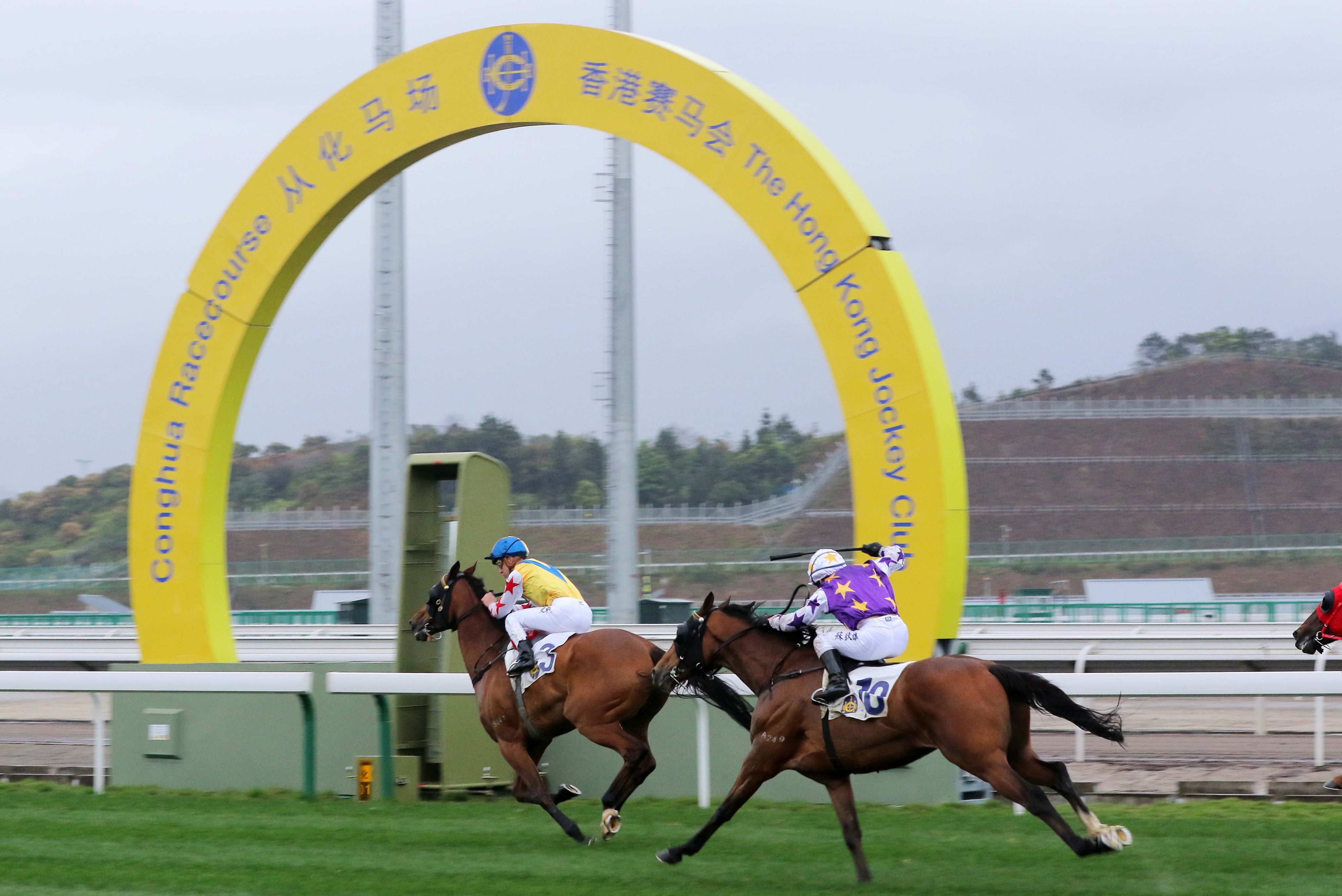 Racing at Conghua Racecourse on the mainland has been delayed. Photo: Kenneth Chan