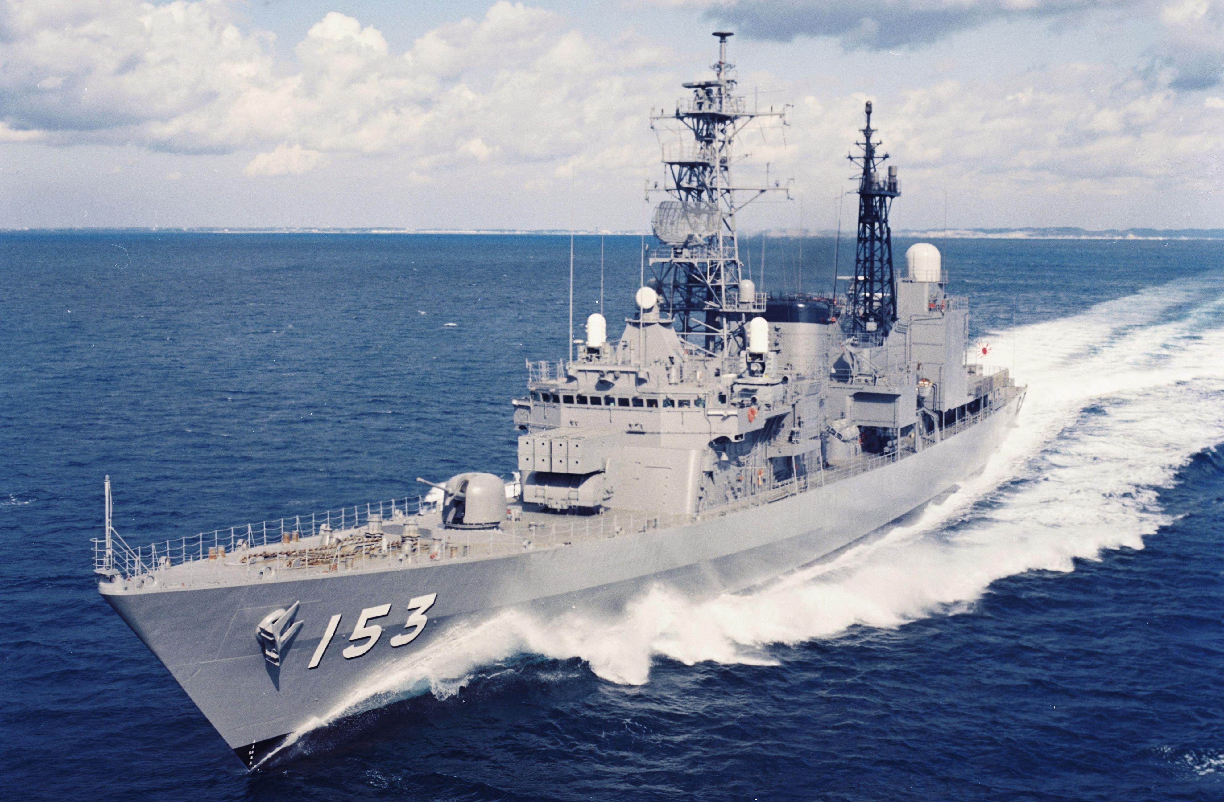 Japan and Indonesia are discussing the transfer of Asagiri-class destroyers, which experts say is part of Tokyo’s broader effort to cultivate a “desirable security environment”. Photo: Kyodo