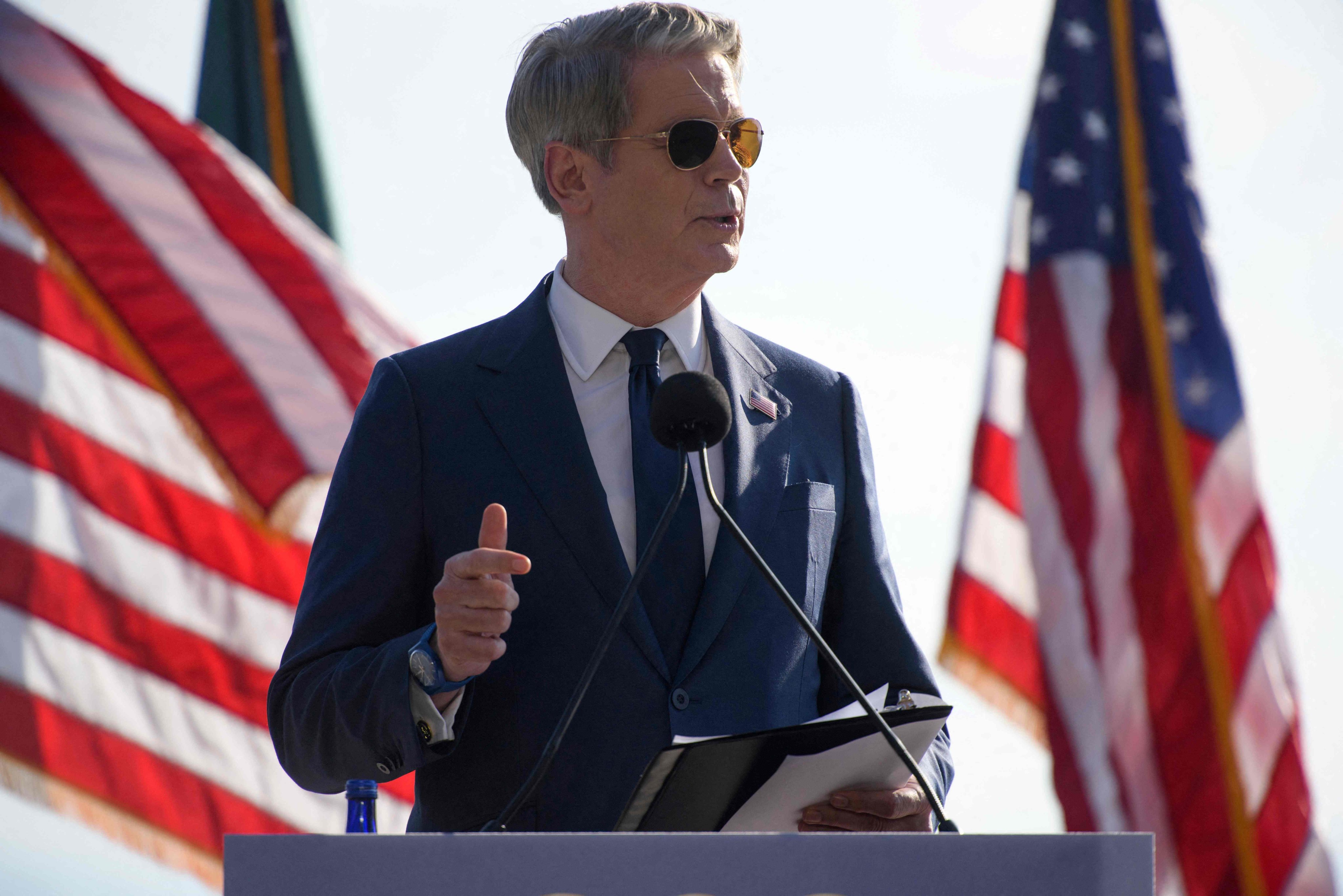 US Treasury Secretary Scott Bessent addresses a news conference on Tuesday after the G20 financial meetings in Asheville, North Carolina. Photo: AFP