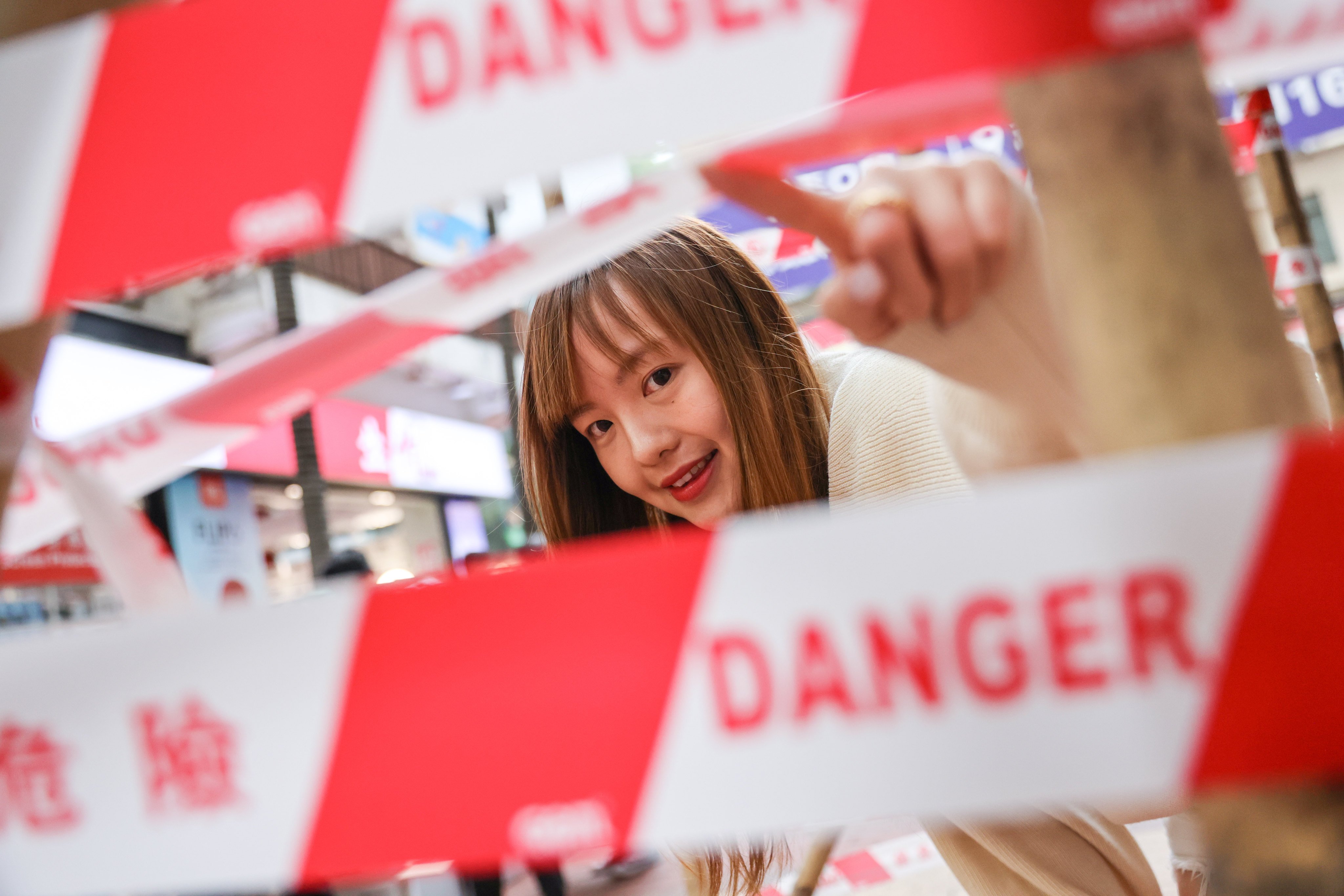Women’s rights activist Emilia Wong poses for a photo in Causeway Bay. Photo: May Tse