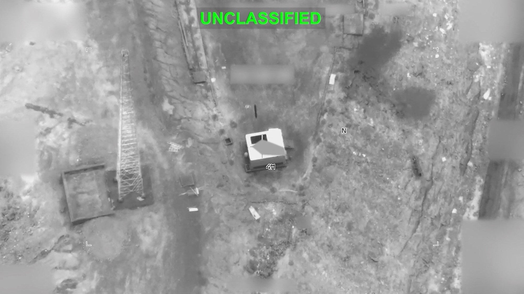 The moment before a US strike on an Iranian military target, taken from video obtained from social media on September 1. Photo: CENTCOM via Reuters The moment before a US strike on an Iranian military target, taken from video obtained from social media on September 1. Photo: CENTCOM via Reuters
