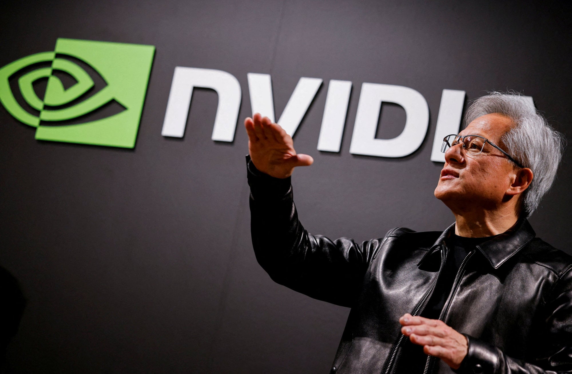 Nvidia CEO Jensen Huang speaks during the AI Ecosystem event in Tokyo, Japan, on July 16. Photo: Reuters Nvidia CEO Jensen Huang speaks during the AI Ecosystem event in Tokyo, Japan, on July 16. Photo: Reuters