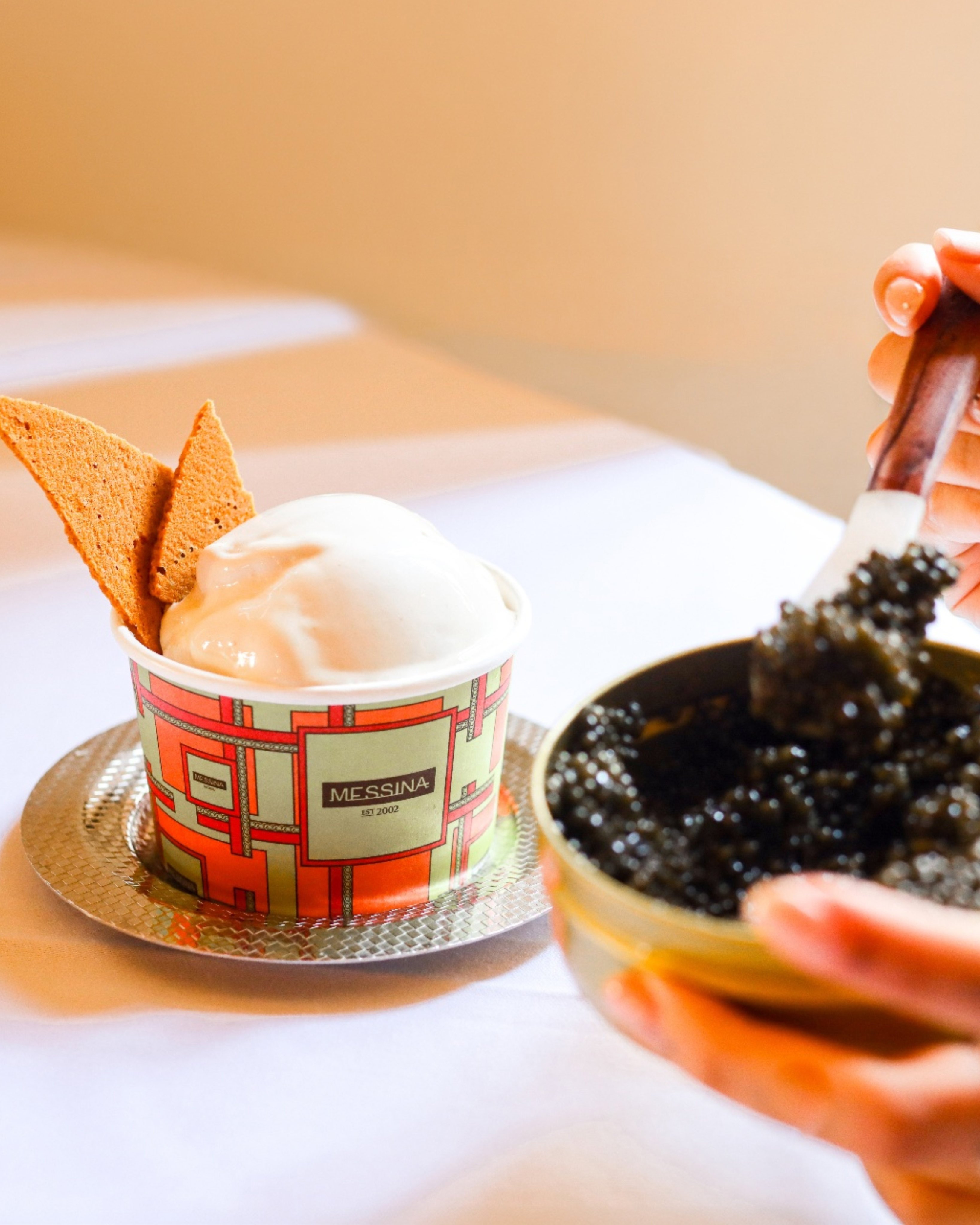 Messina has teamed up with Hong Kong-based purveyor Nomad Caviar for a limited-edition collaboration for this week only, as part of our selection of things to see, do and eat this weekend. Photo: Messina