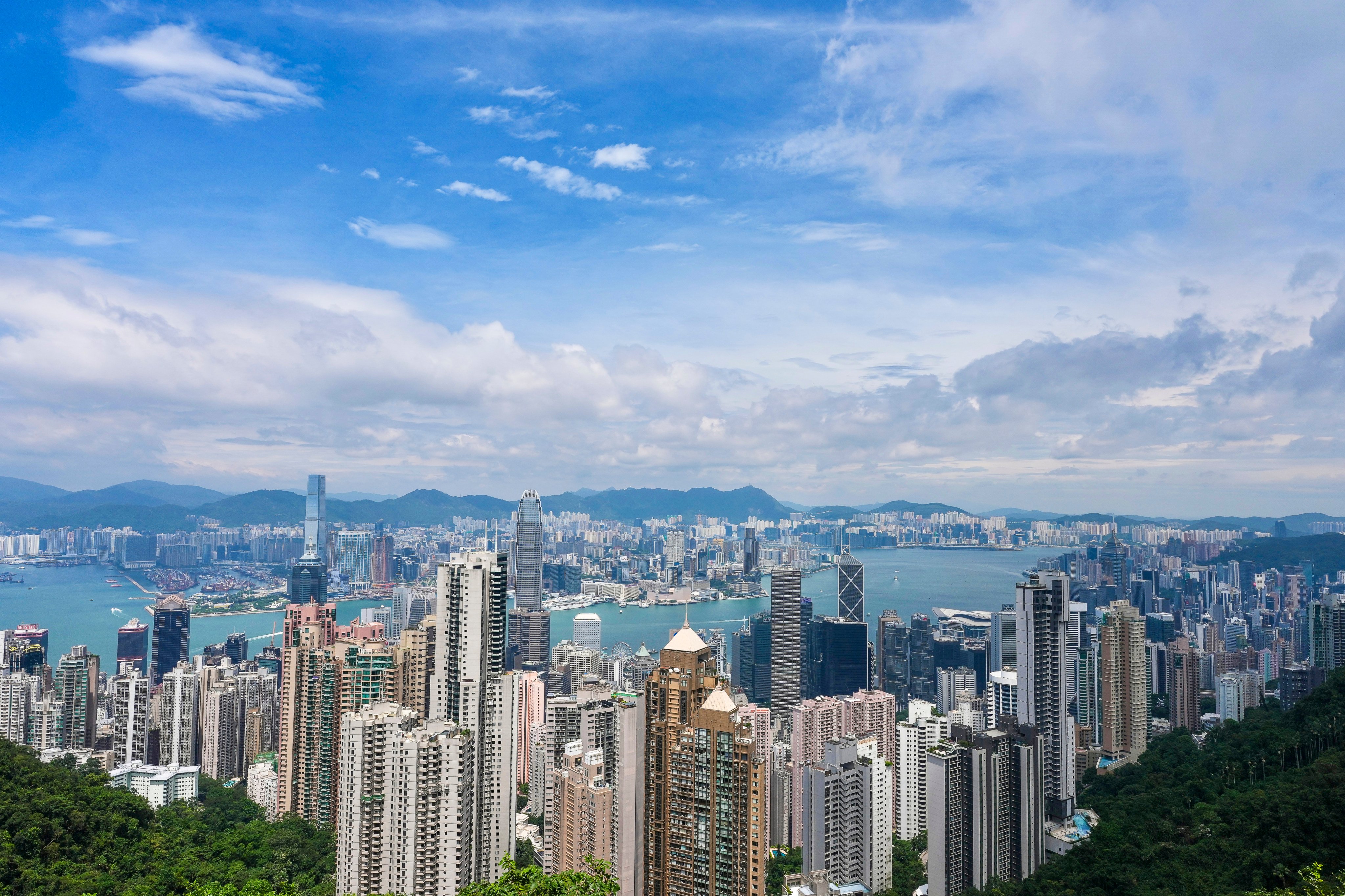 Victoria Harbour and the city’s skyline. Photo: Karma Lo