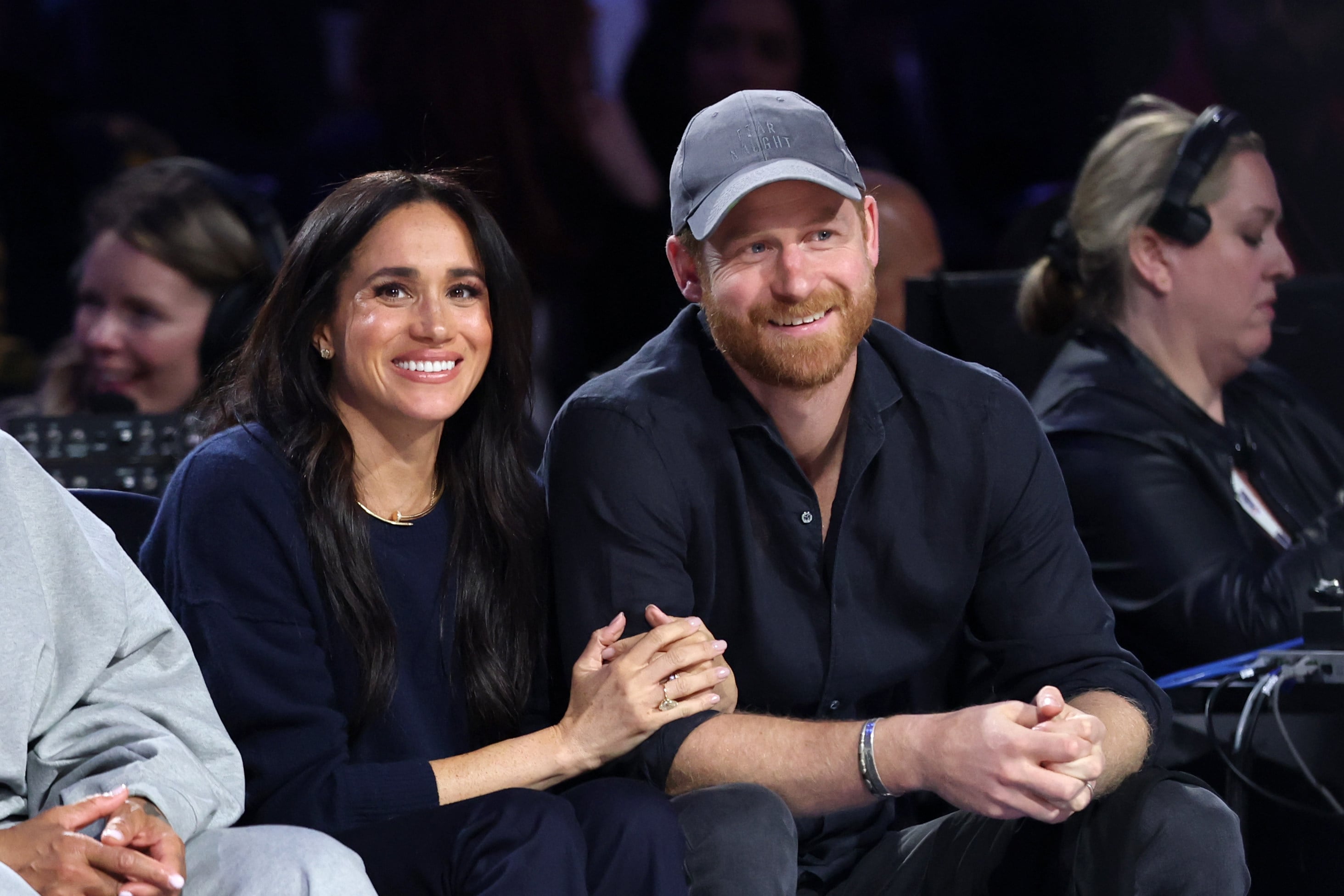 Meghan and Prince Harry. Photo: TNS