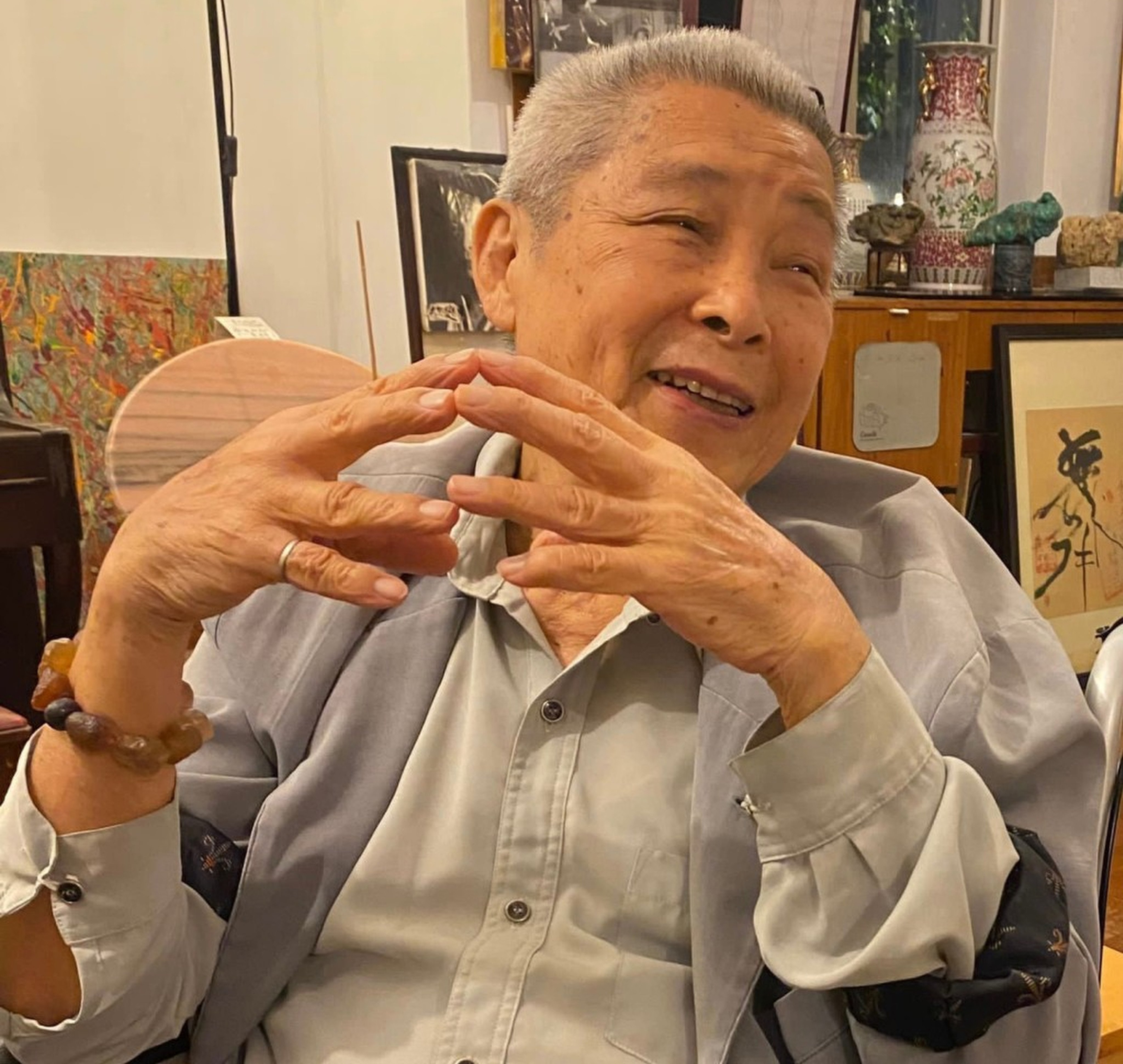 Hong Kong actor and dance pioneer Lau Siu-ming, affectionately known as Ming Sir, died aged 94 on Wednesday. Photo: Weibo