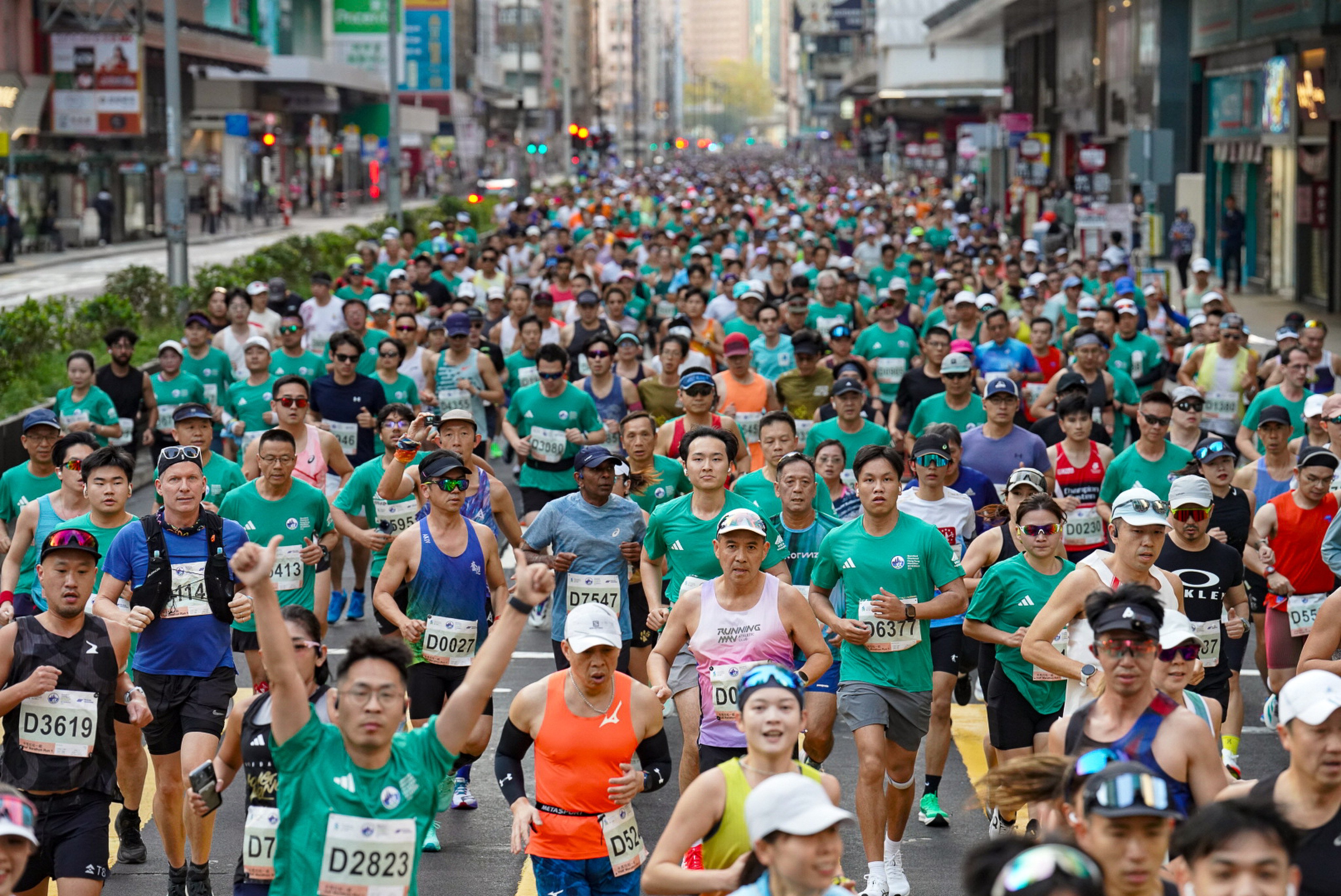 The increase in the half-marathon quota is to meet strong demand among runners. Photo: Karma Lo