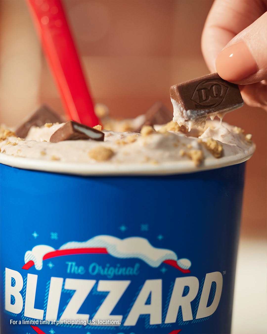 Dairy Queen is promising ice cream “thick enough to hold when the cup is turned upside down”. Photo: Handout