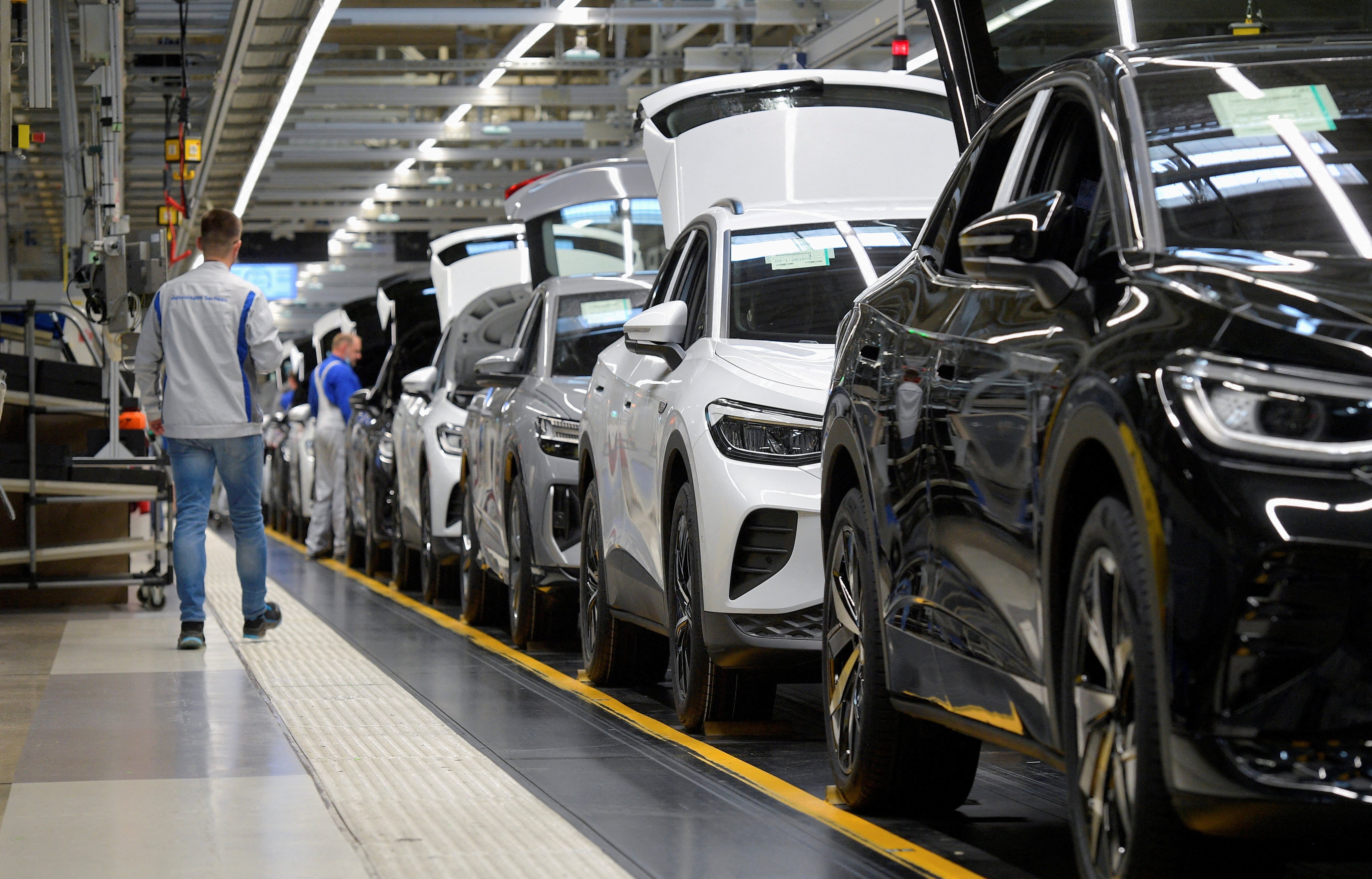 German companies are backing tougher EU action on China as manufacturers such as Volkswagen restructure under intensifying competition from Chinese rivals. Photo: Reuters