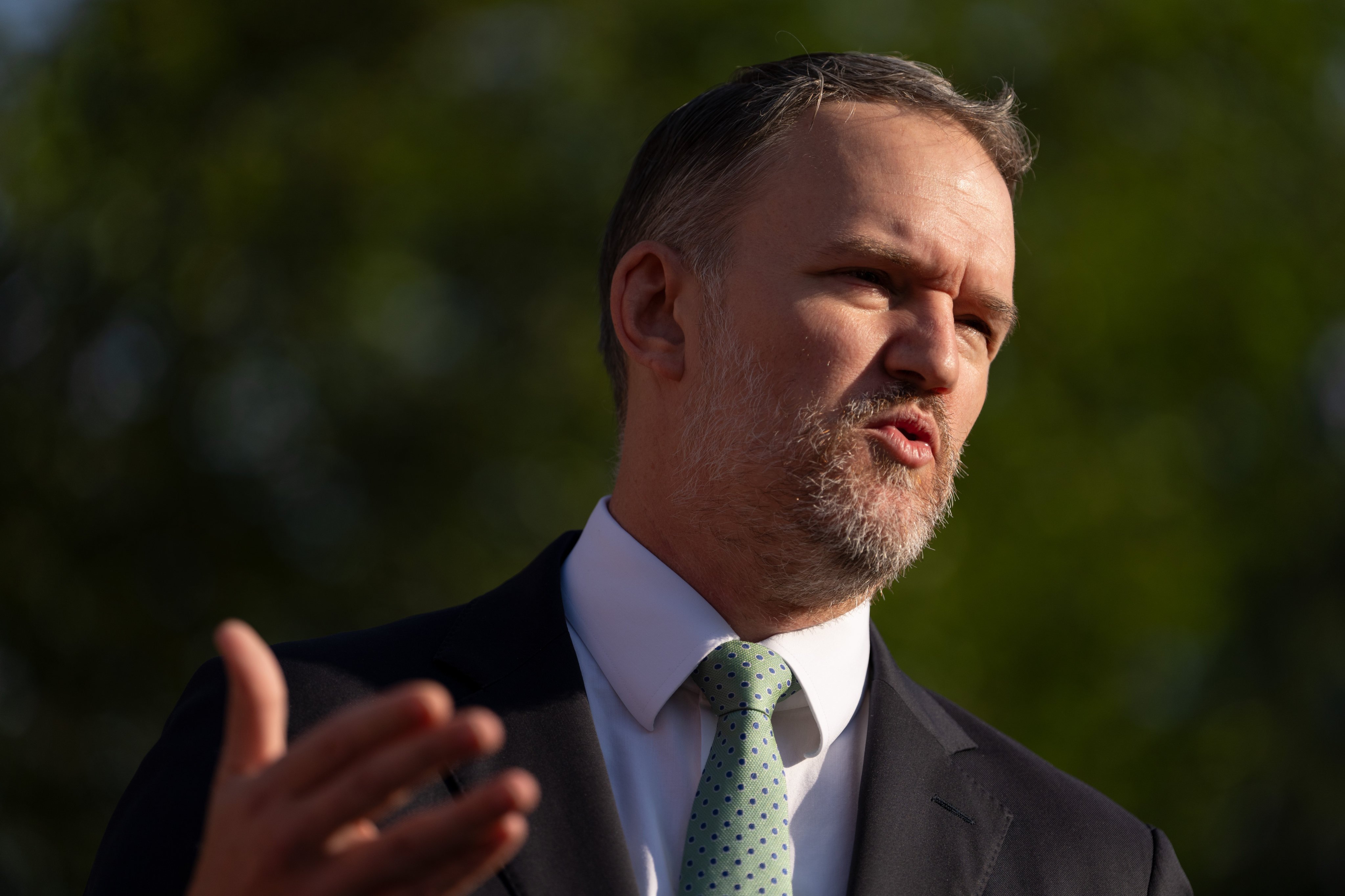 US Trade Representative Jamieson Greer says both sides want stability in the relationship. Photo: AP