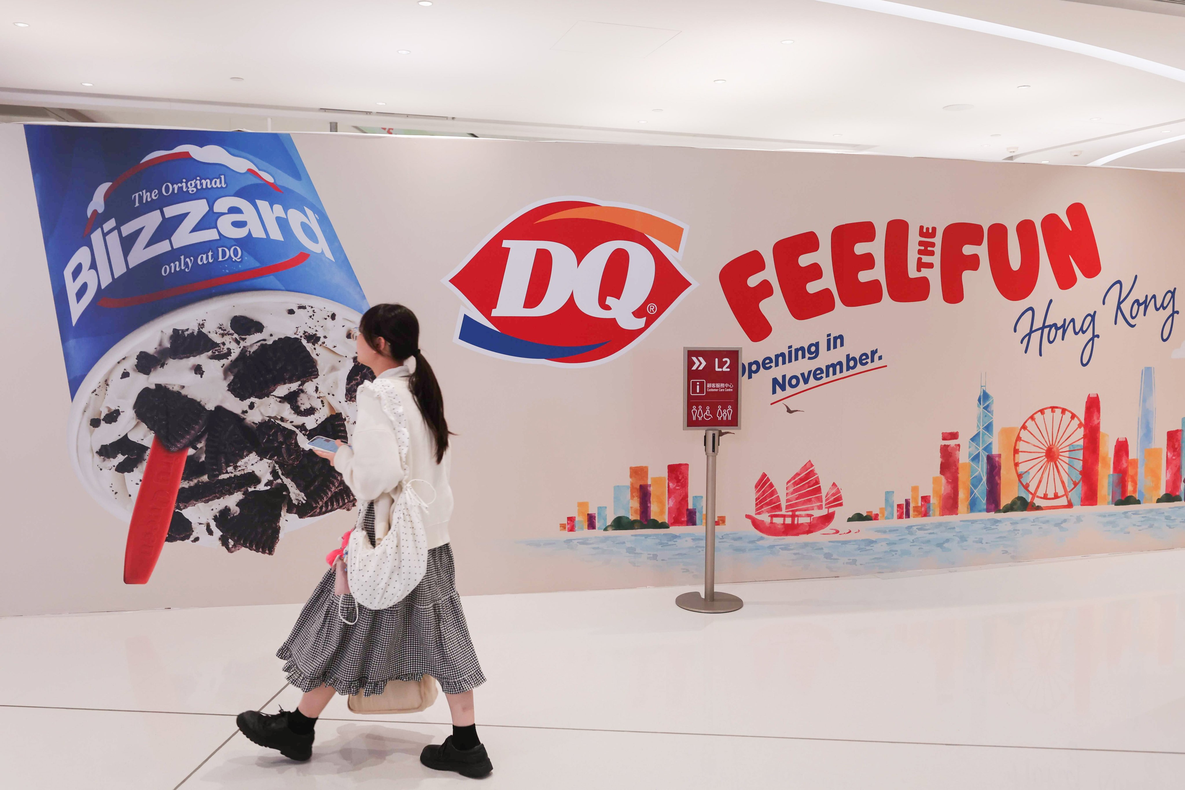 A Dairy Queen store is set to open at The Angle in Kwun Tong. Photo: Edmond So