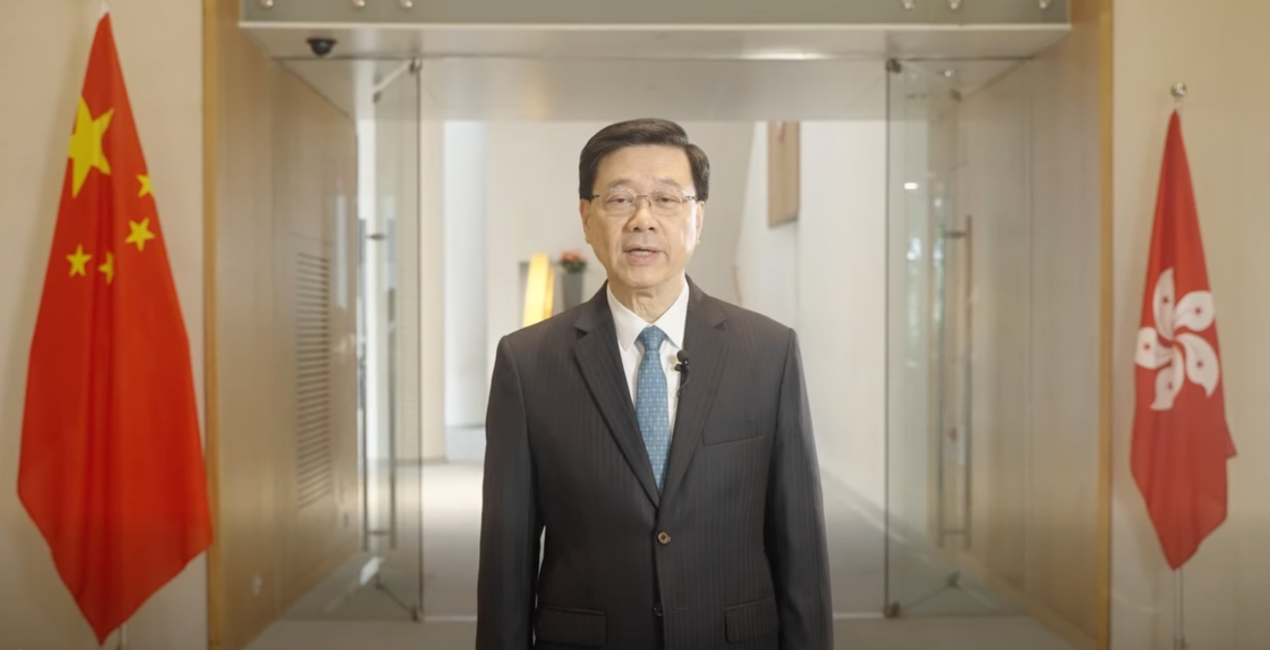 Chief Executive John Lee has outlined finance, technology and education as new growth drivers ahead of Hong Kong’s first five-year plan and annual policy address. Photo: Handout