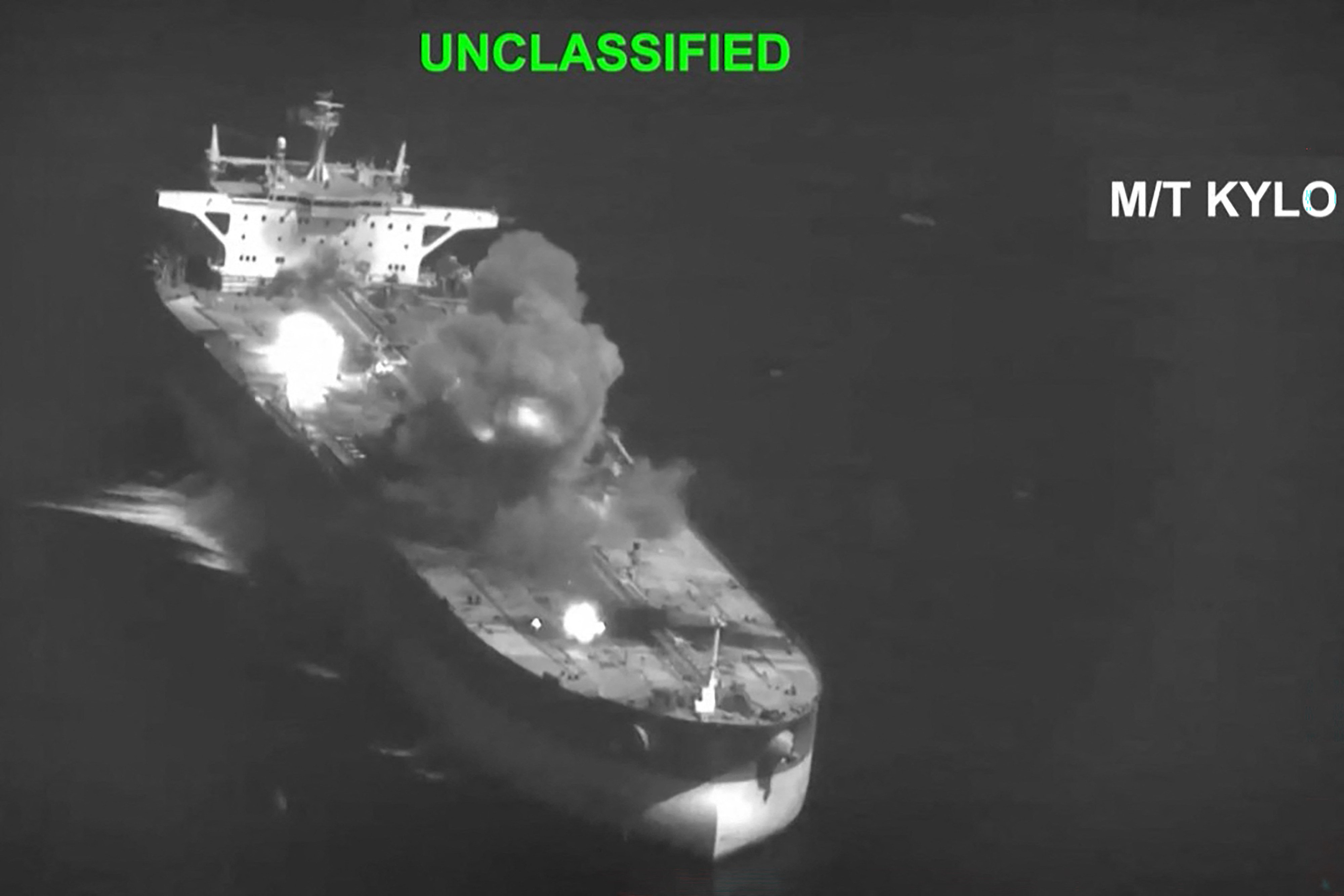 scmp.com - Agence France-Presse - Iran attacks naval drone near Hormuz after US strikes 3 oil tankers