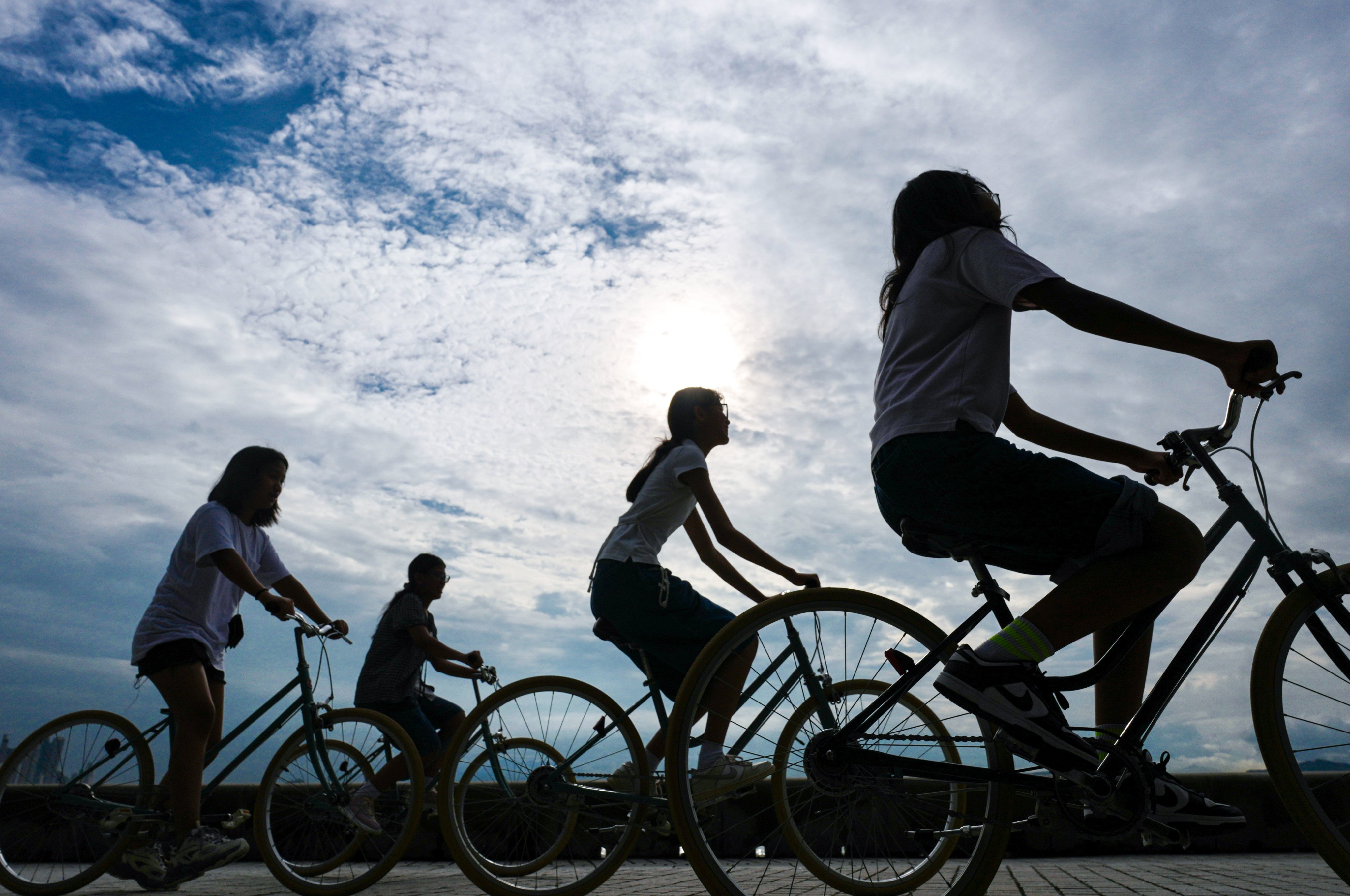 Most cyclists tend to ignore traffic signals and road signs, and ride without carefully observing surrounding road conditions, according to a police spokesman. Photo: Karma Lo