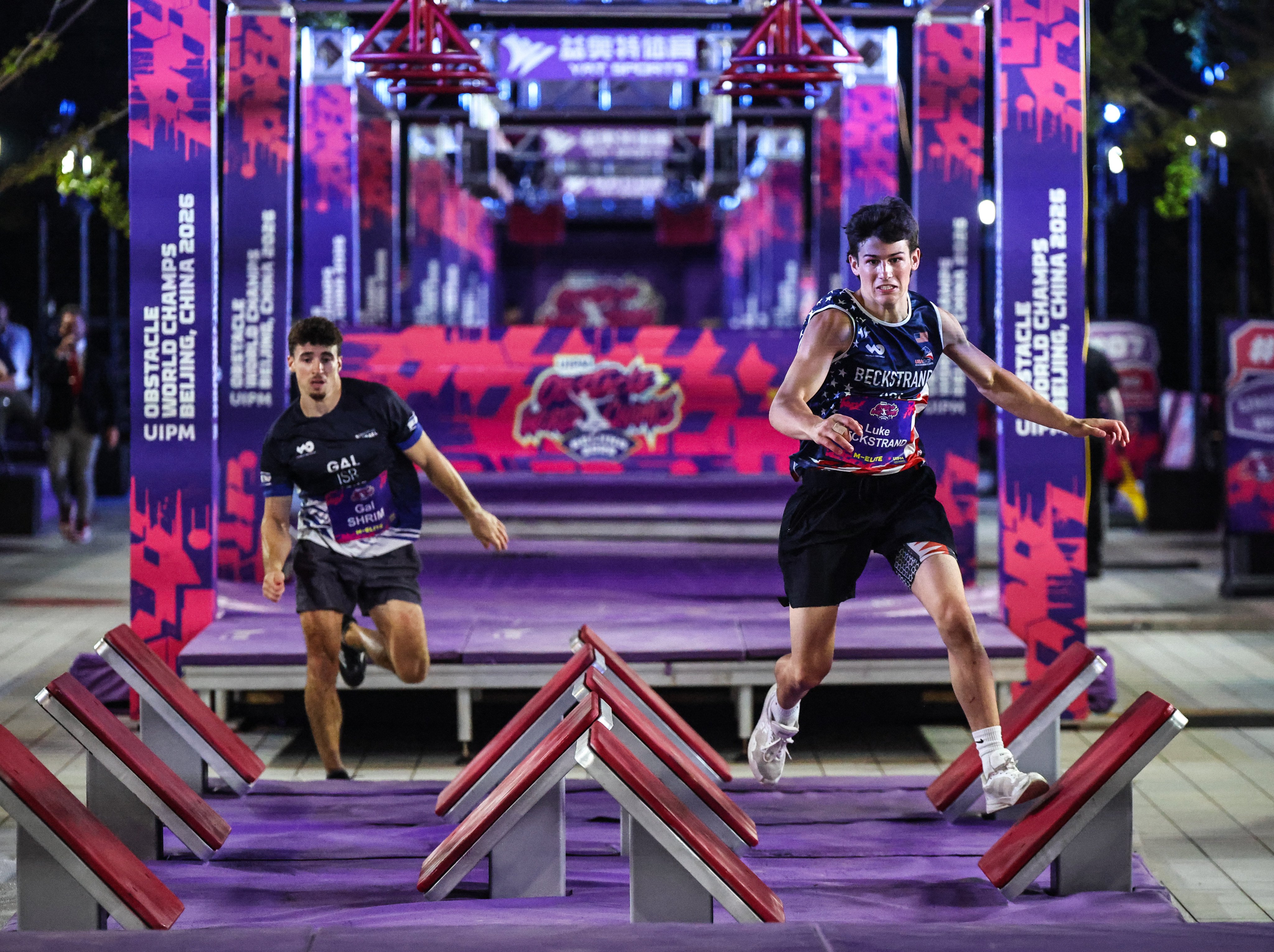 Obstacle racing's world championships ended on Sunday at Universal Studios Beijing. Photo: Union Internationale de Pentathlon Moderne