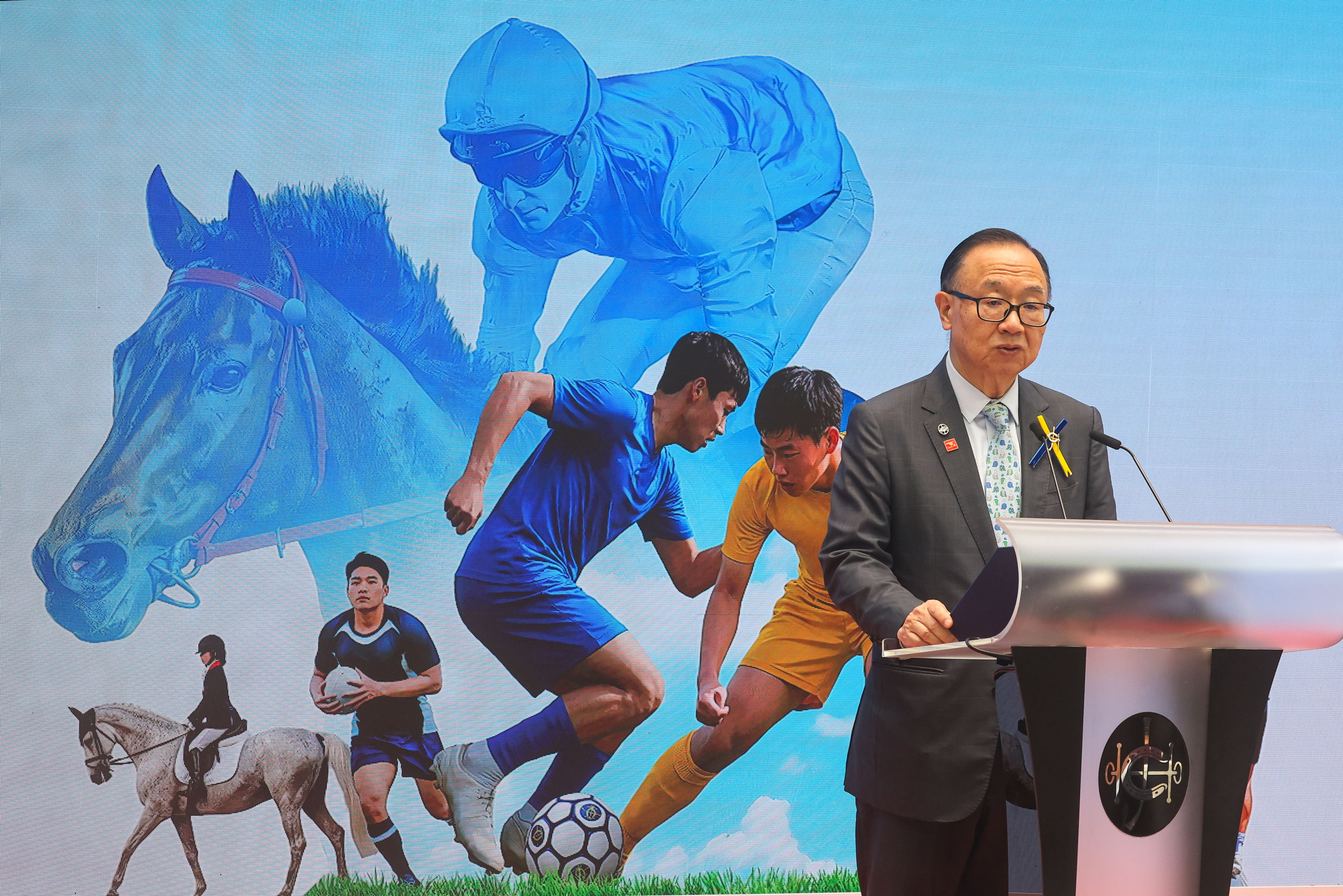 Jockey Club chairman Martin Liao says the forum provides Hong Kong with an opportunity to “showcase its credentials” as a global hub and reinforce its role as a bridge between East and West. Photo: Edmond So