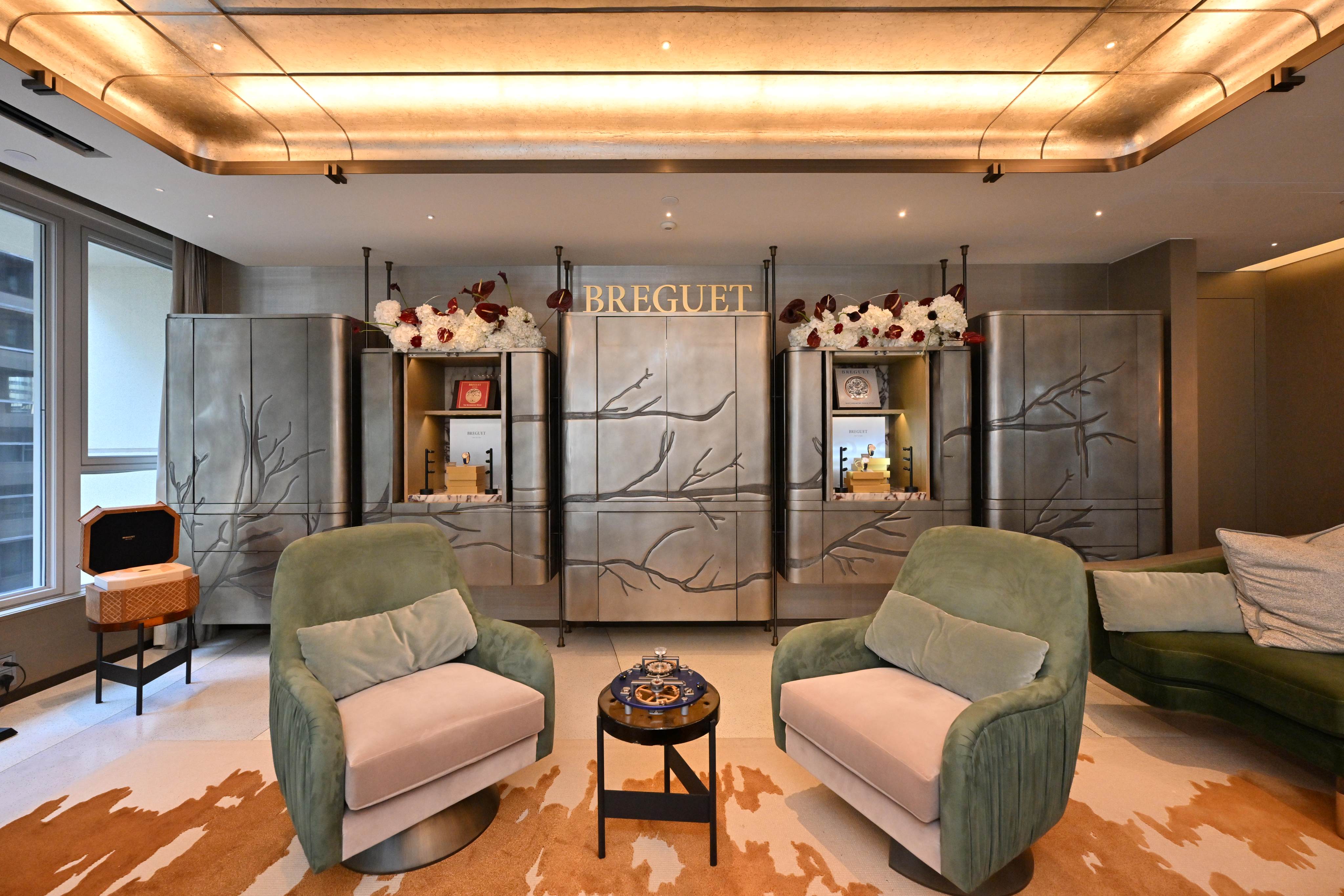 Breguet’s flagship boutique in Hong Kong features dedicated exhibition zones showcasing limited editions and high jewellery timepieces. Photo: Handout