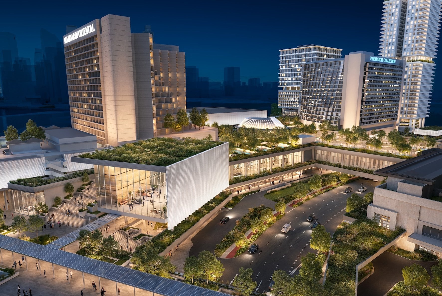 Marina Square’s redevelopment masterplan will include features such as luxury residences, serviced apartments and offices. Photo: PLP Architecture