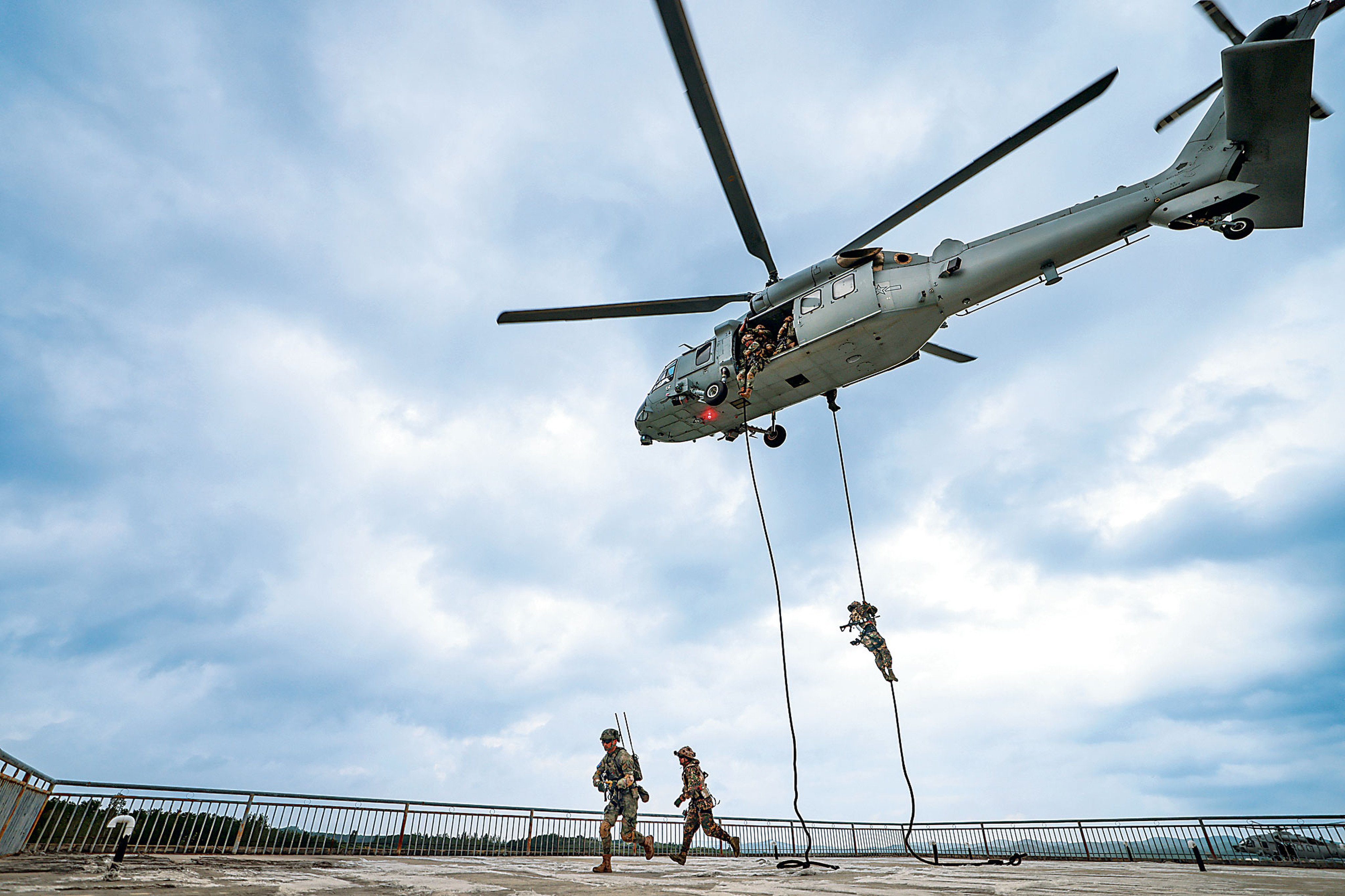 The Z-20K helicopter is expected to be among the aircraft on display at an air show in Egypt this week. Photo: Handout
