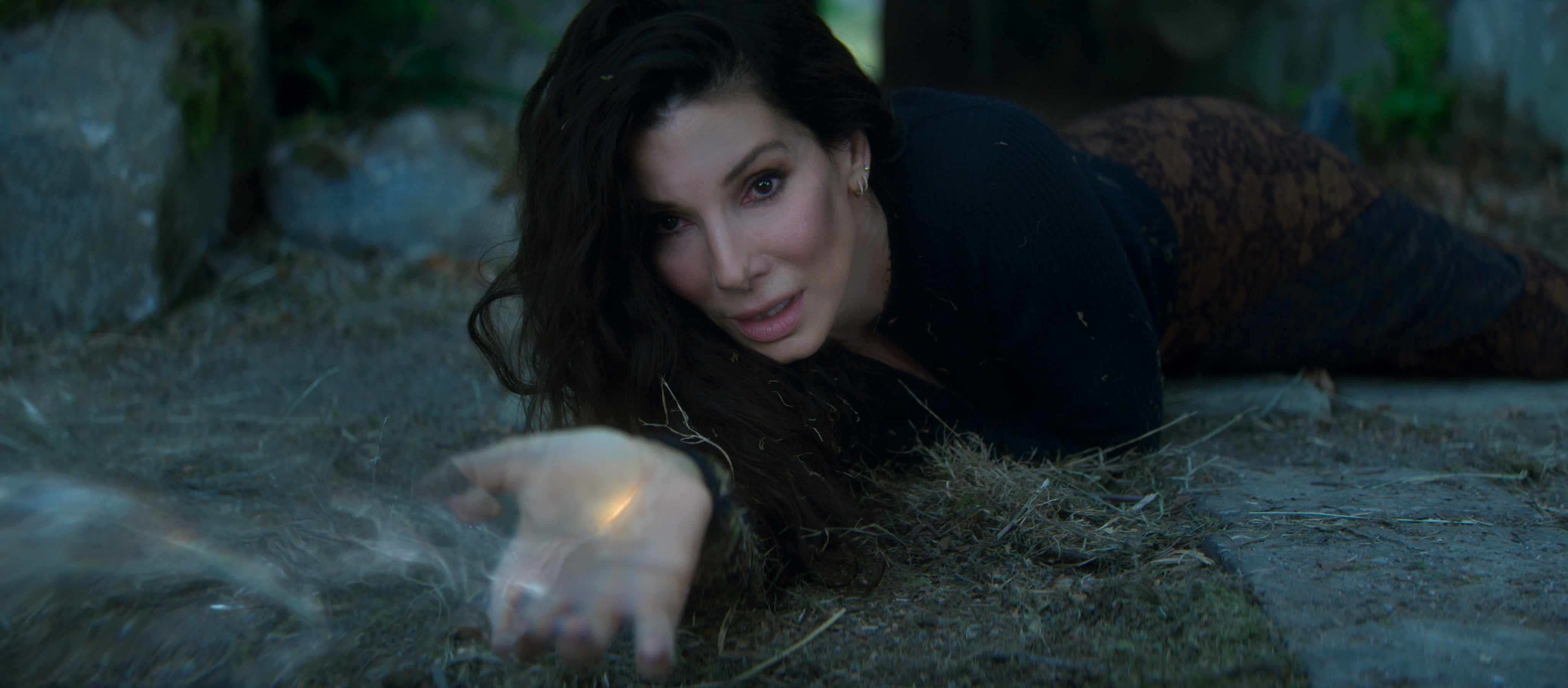 Sandra Bullock in a still from Practical Magic 2, directed by Susanne Bier. Nicole Kidman co-stars.
